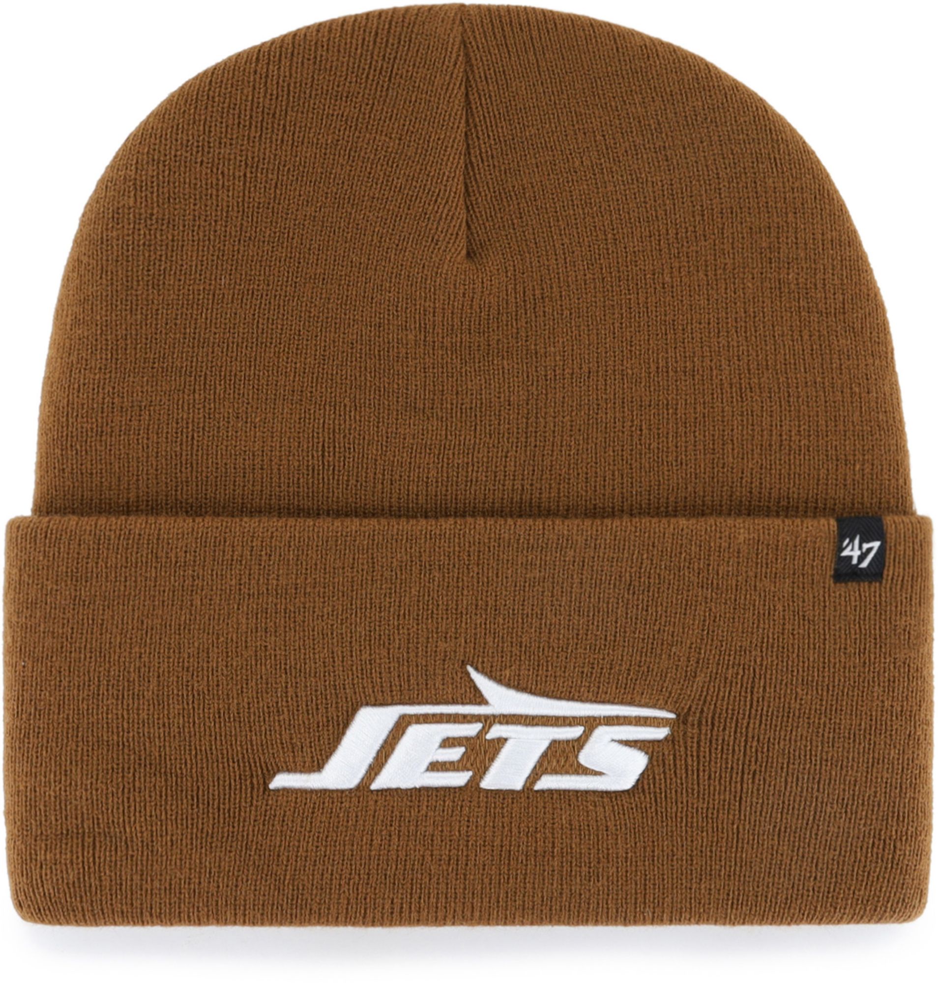 Carhartt x '47 New York Jets Brown Cuffed Knit Beanie