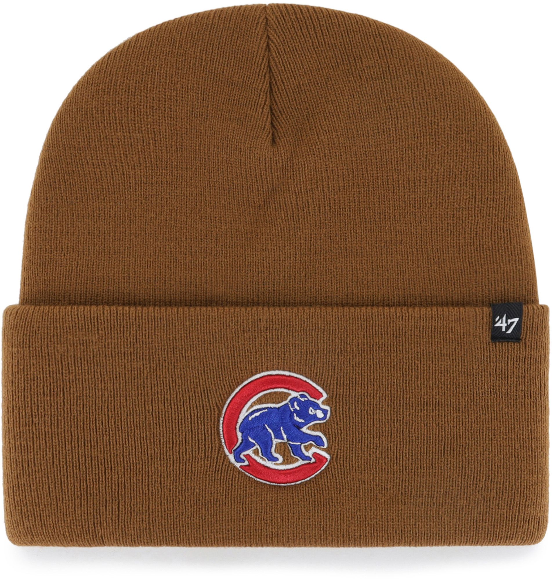 Carhartt x '47 Chicago Cubs Brown Cuffed Knit Beanie