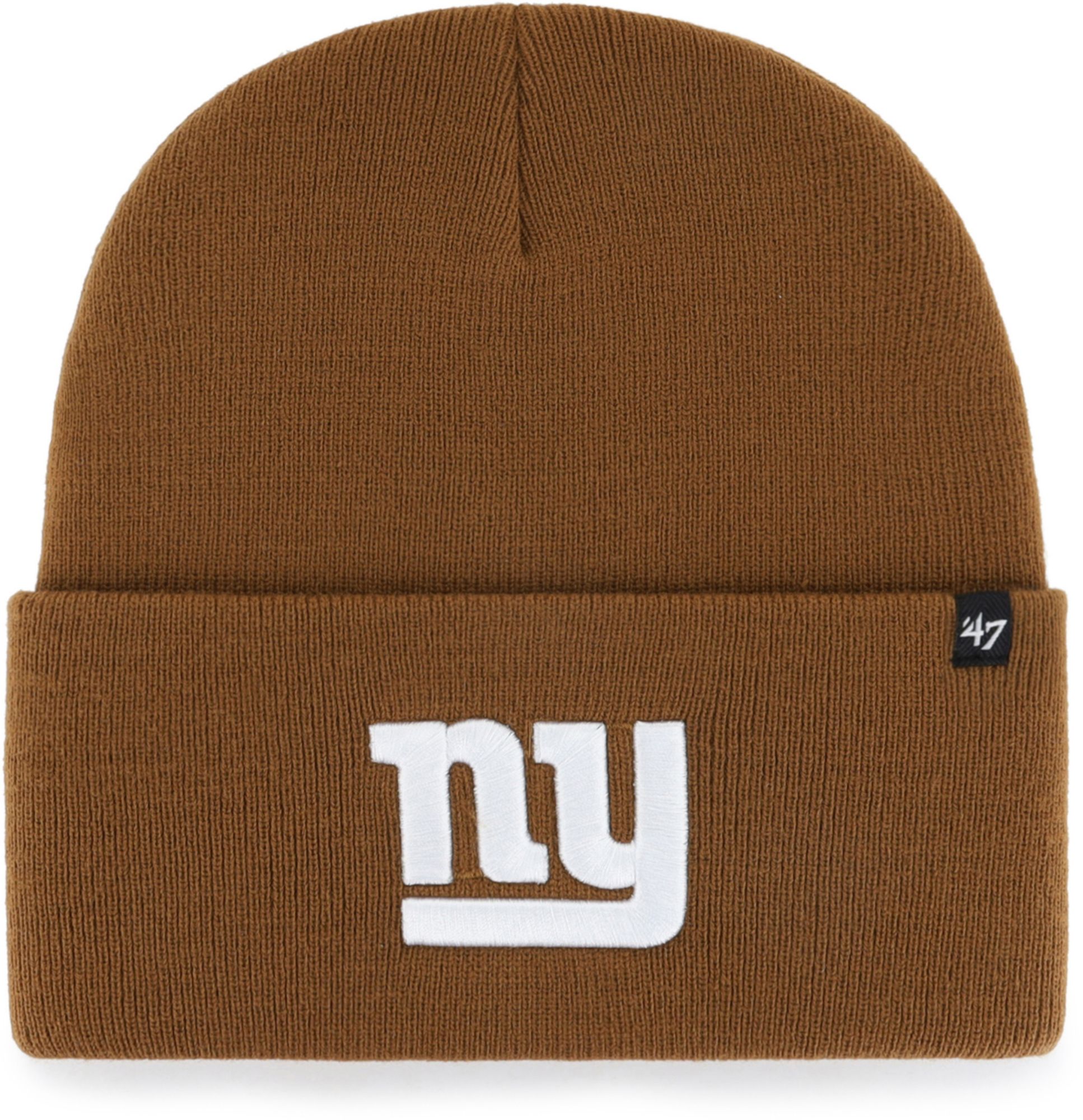 Carhartt x '47 New York Giants Brown Cuffed Knit Beanie