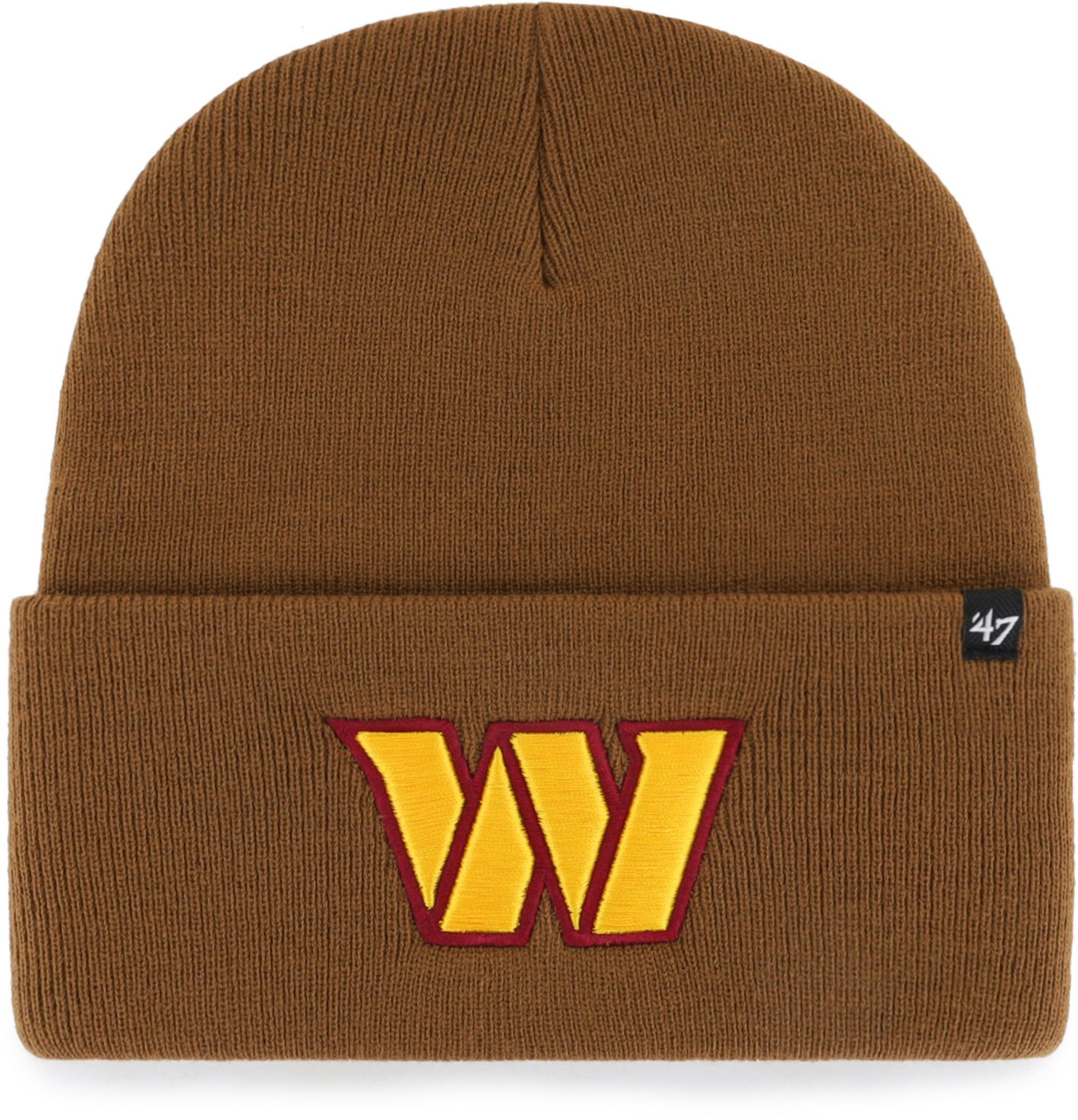 Carhartt x '47 Washington Commanders Brown Cuffed Knit Beanie