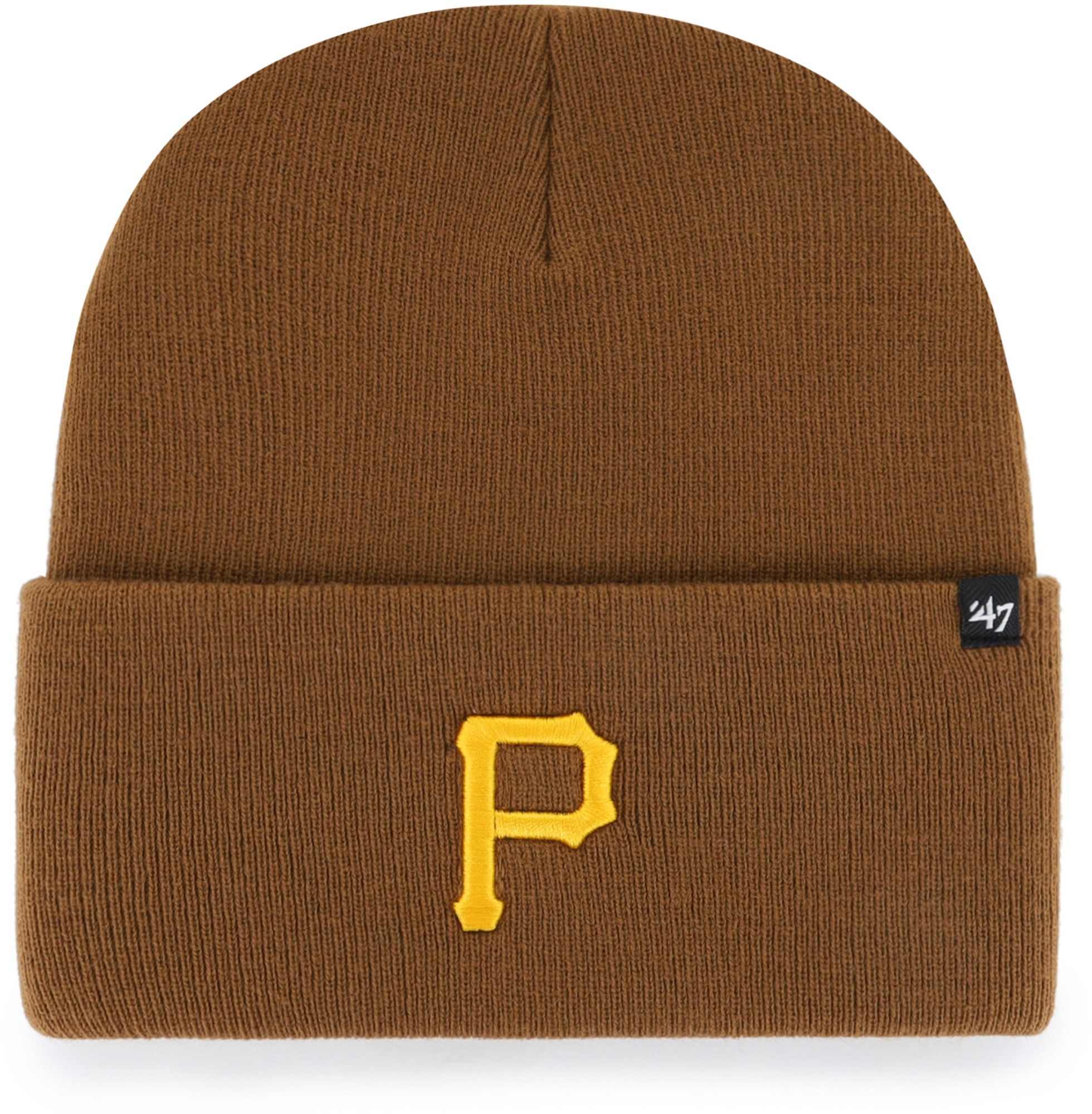 Carhartt x '47 Pittsburgh Pirates Brown Cuffed Knit Beanie