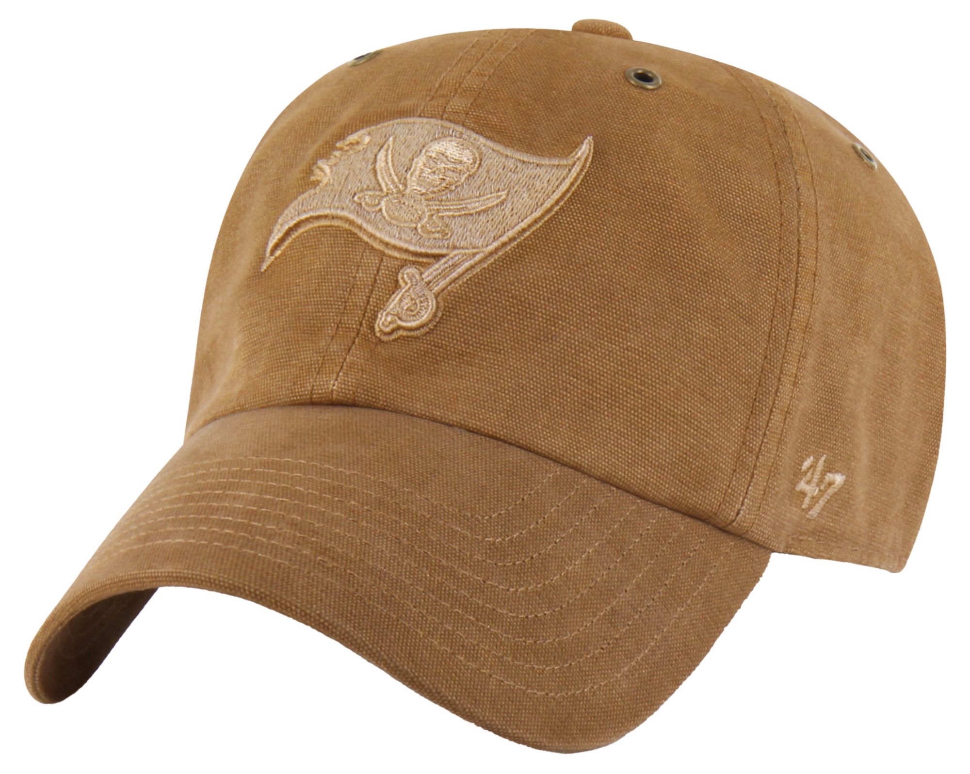 Carhartt x 47 Adult Tampa Bay Buccaneers Brown Dyed Clean Up Hat