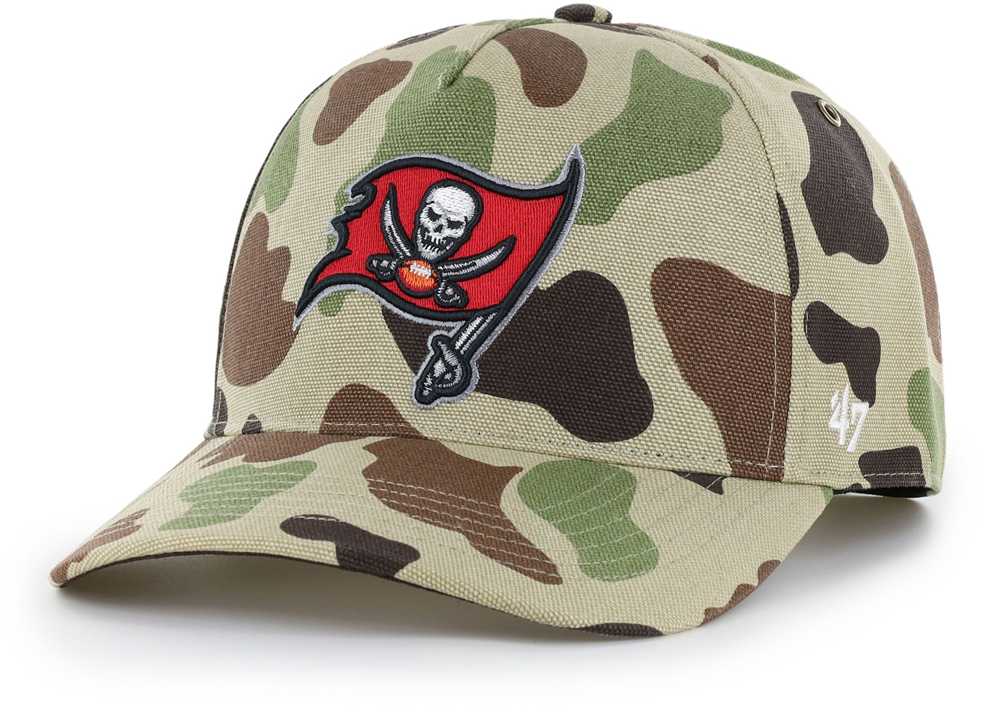 Carhartt x '47 Adult Tampa Bay Buccaneers Duck Camo Hitch Adjustable Hat