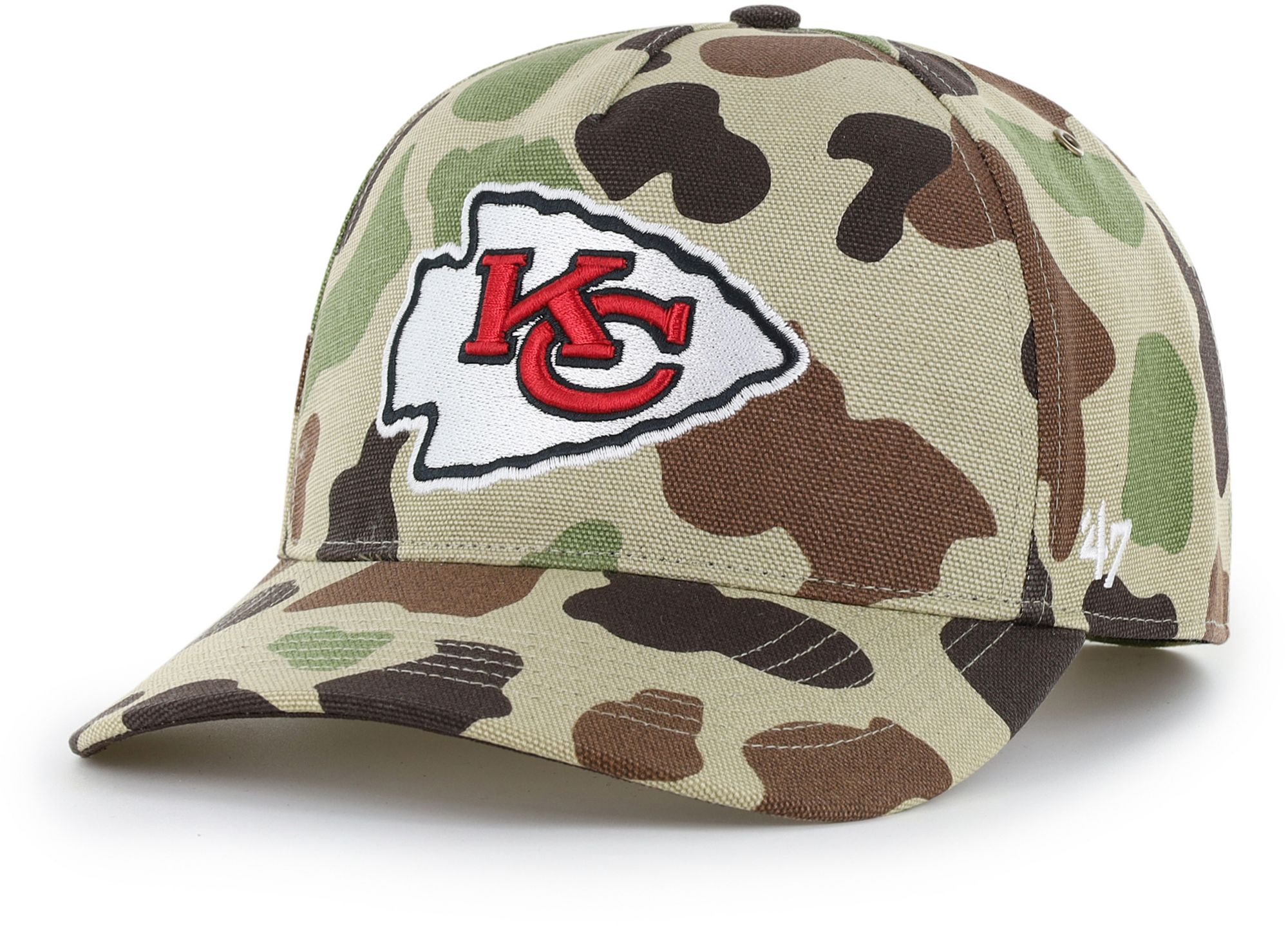 Carhartt x '47 Adult Kansas City Chiefs Duck Camo Hitch Adjustable Hat