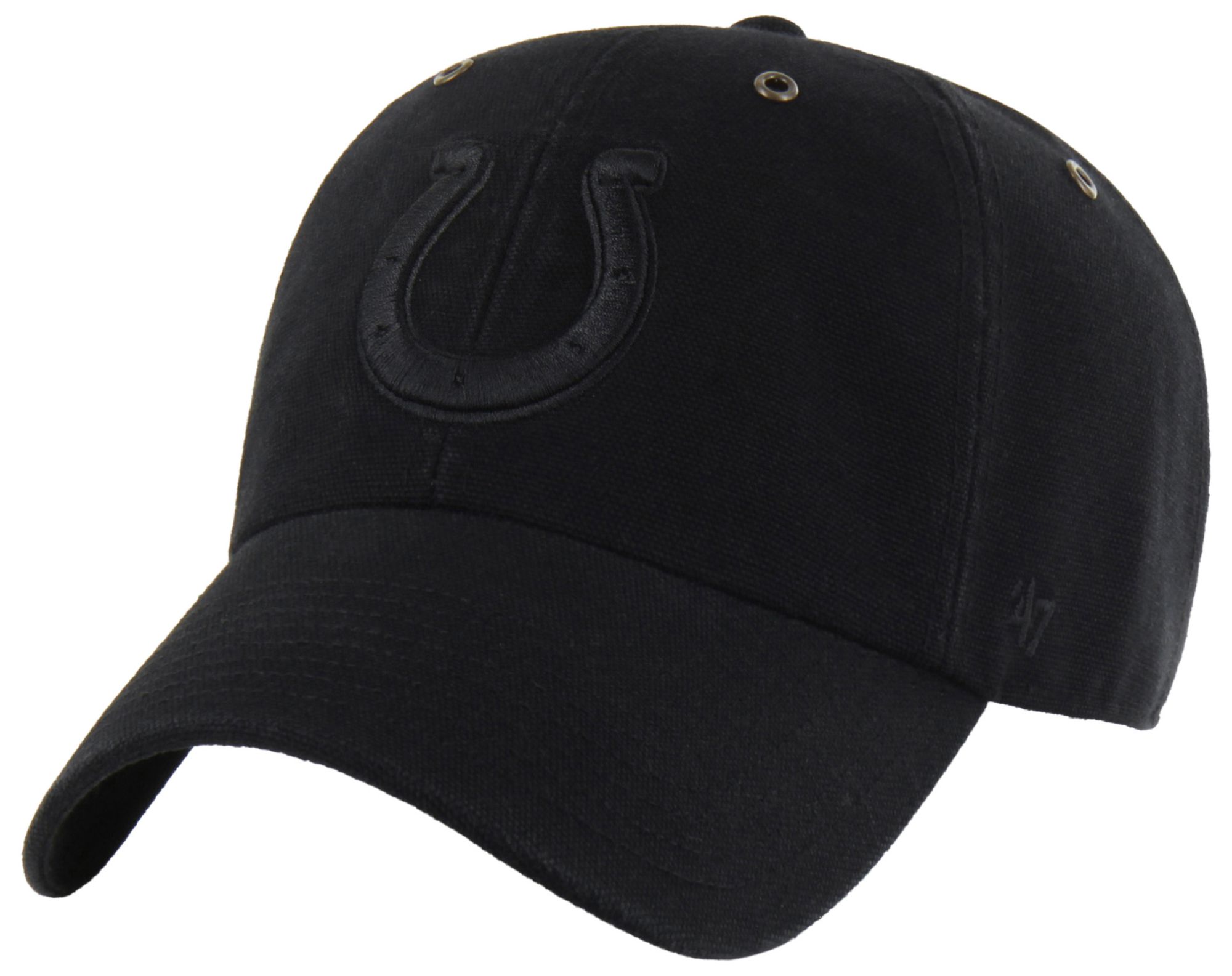 Carhartt x '47 Adult Indianapolis Colts Black Clean Up Adjustable Hat