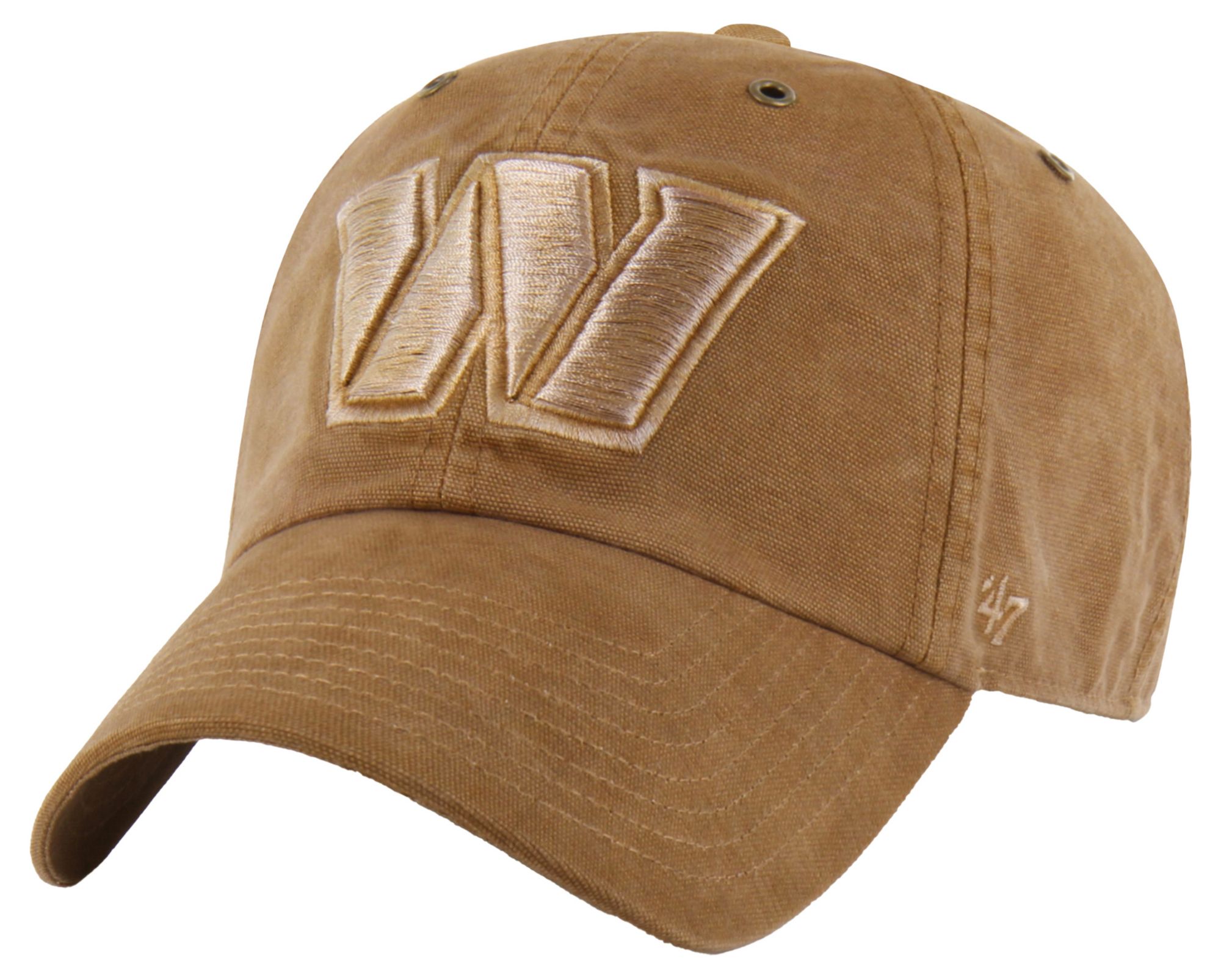 Carhartt x 47 Adult Washington Commanders Brown Dyed Clean Up Hat