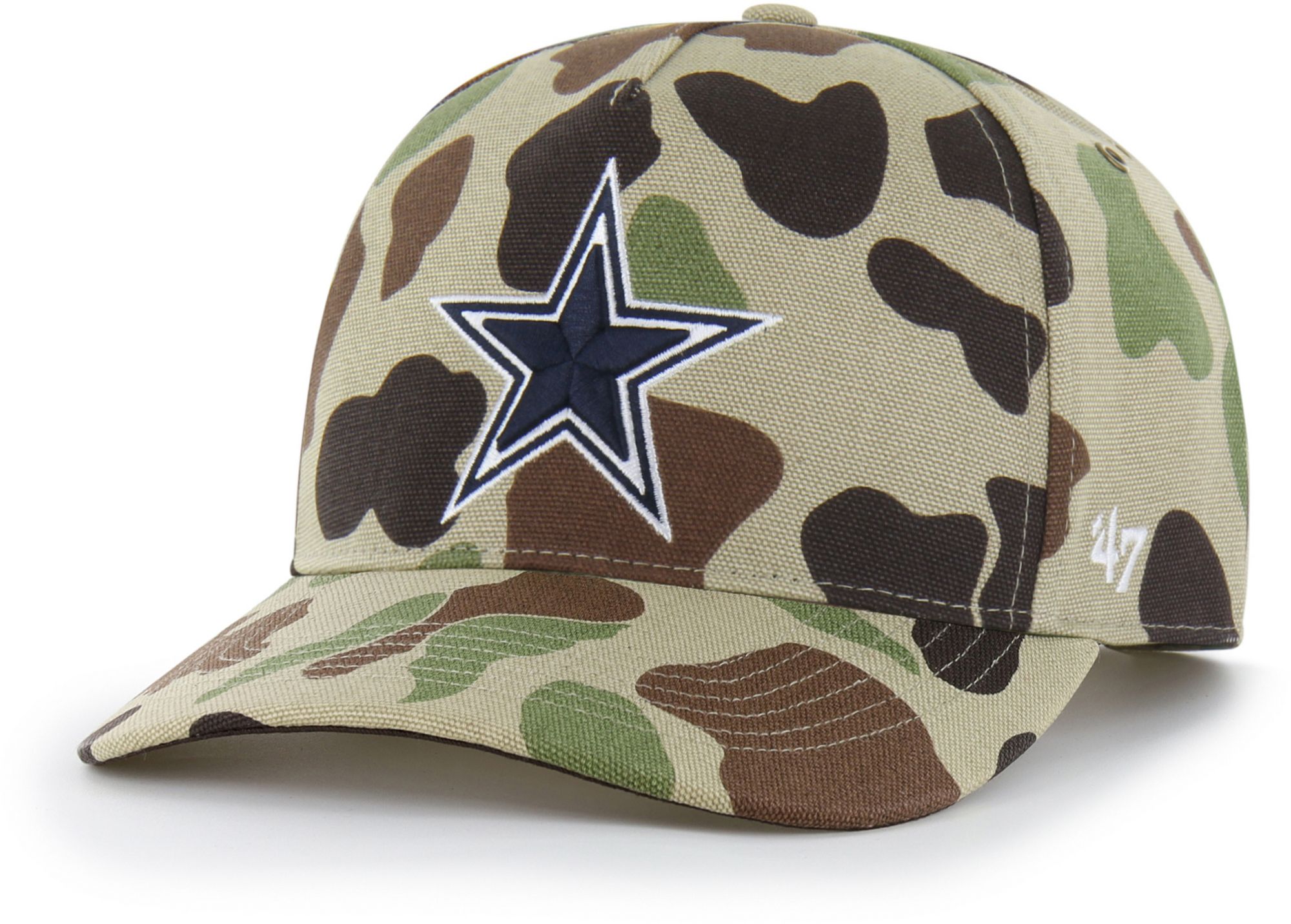 Carhartt x 47 Adult Dallas Cowboys Duck Camo Hitch Adjustable Hat