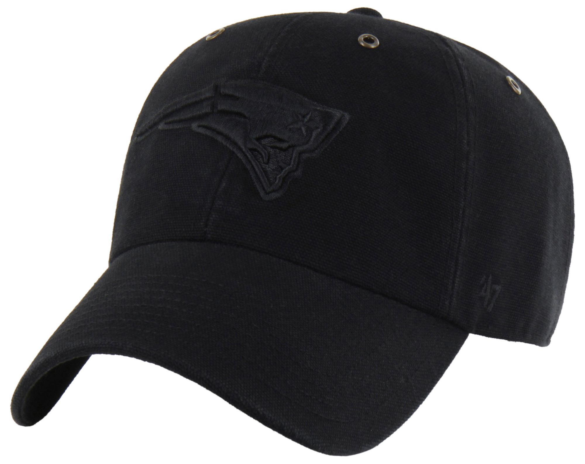 Carhartt x '47 Adult New England Patriots Black Clean Up Adjustable Hat