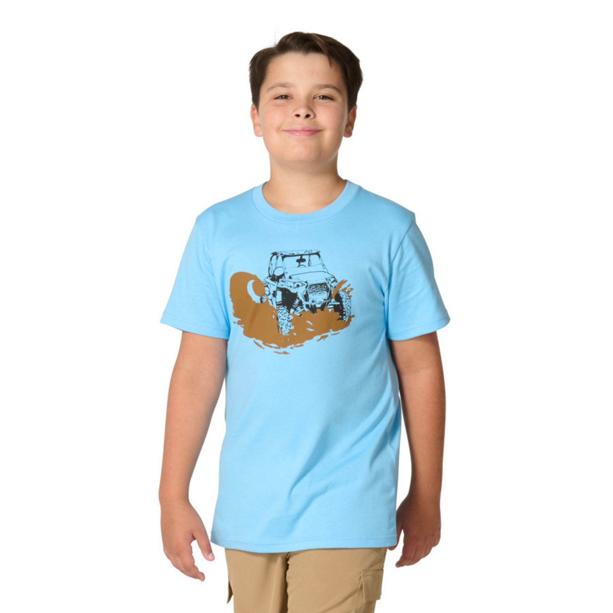 Carhartt Boys' Short-Sleeve Mud Vehicle T-Shirt