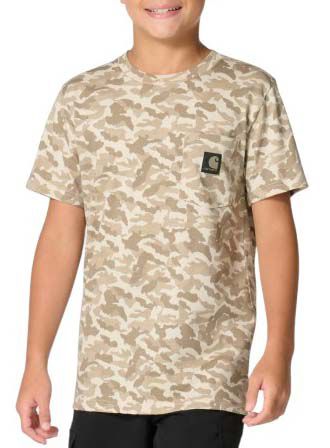 Carhartt Boys' Printed Camo Tee