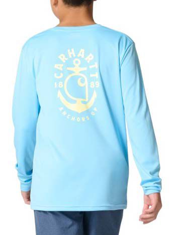 Carhartt Boys' Sun Defender Long Sleeve Shirt