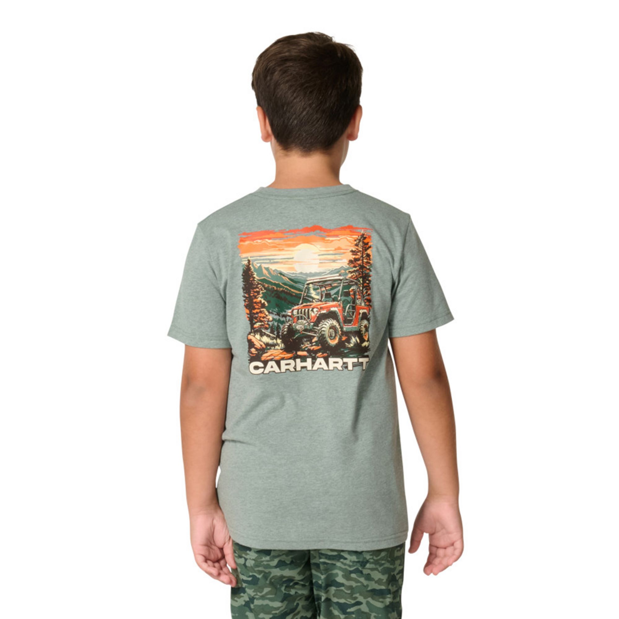 Carhartt Boys' Short-Sleeve Vehicle T-Shirt