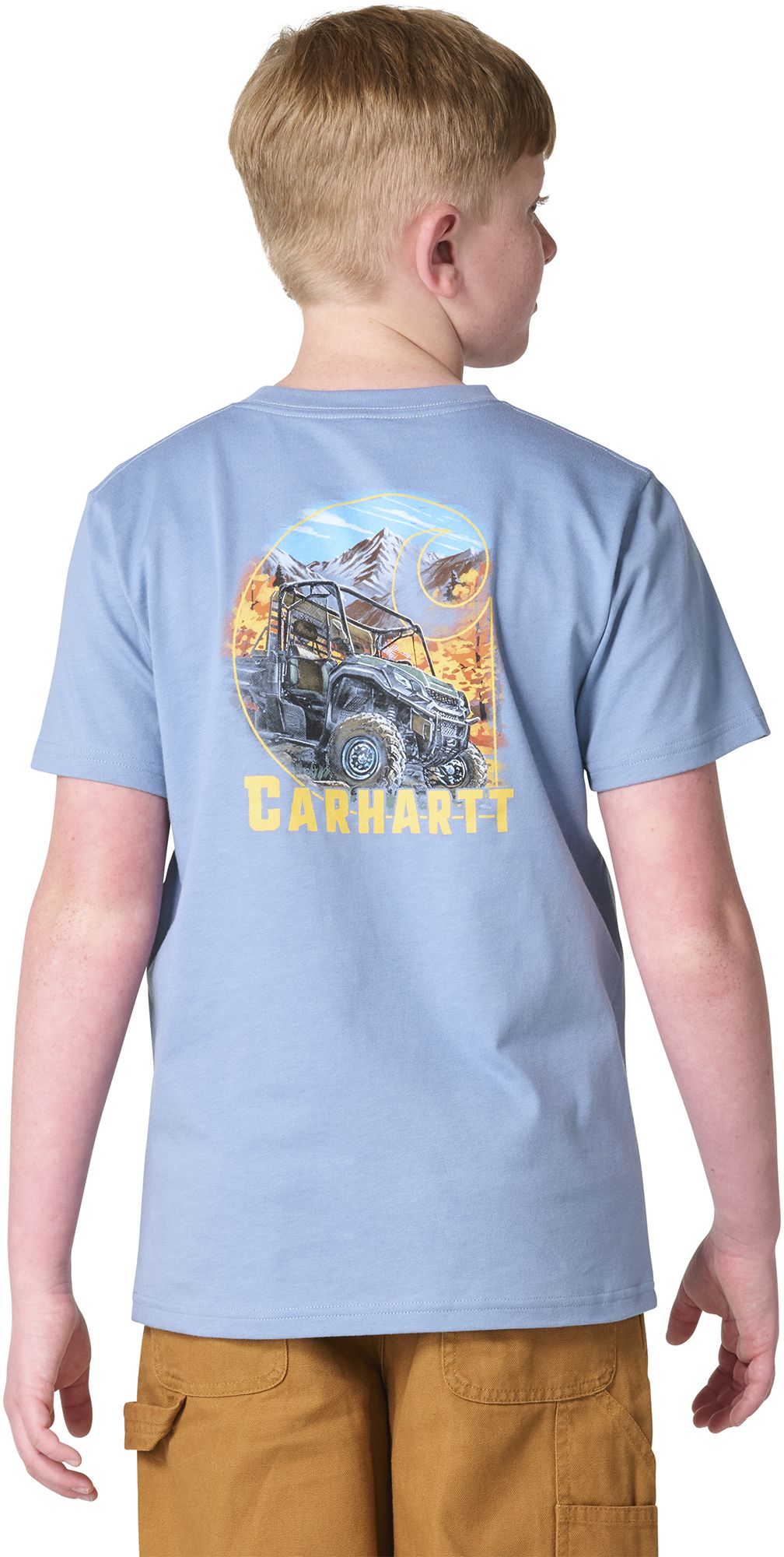 Carhartt Boys' Vehicle Pocket Graphic Tee