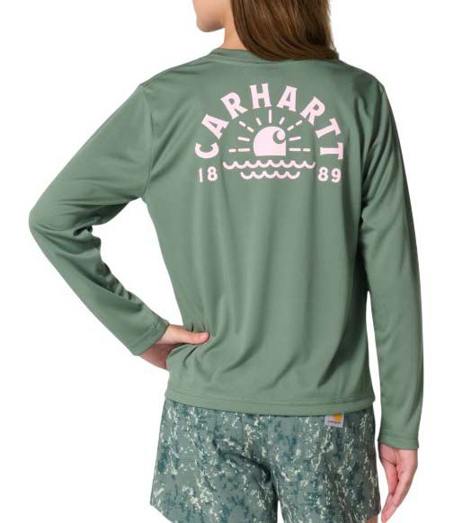 Carhartt Girls' Sun Defender Long Sleeve Shirt