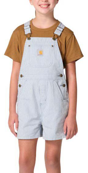 Carhartt Girls' Twill Stripe Shortall