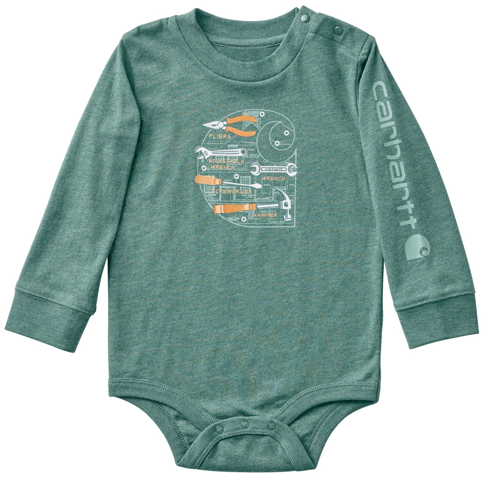 Carhartt Infant Tool "C" Long-Sleeve Graphic Bodysuit