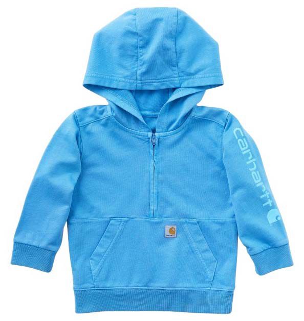 Carhartt Toddler Boys' Garment Dye 1/2-Zip Hoodie