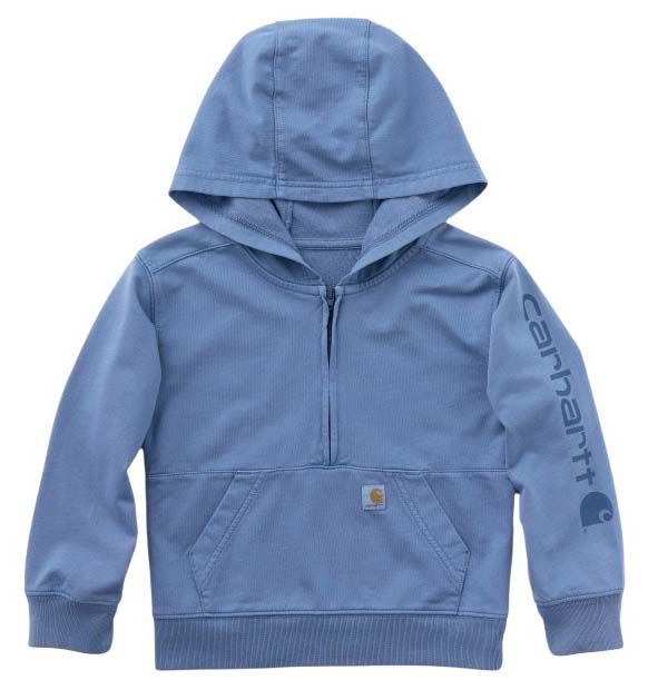 Carhartt Toddler Boys' Garment Dye 1/2-Zip Hoodie