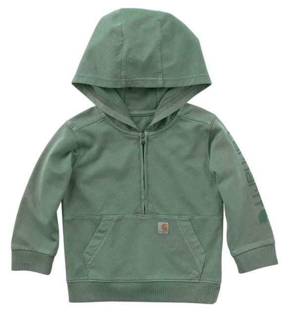 Carhartt Toddler Boys' Garment Dye 1/2-Zip Hoodie