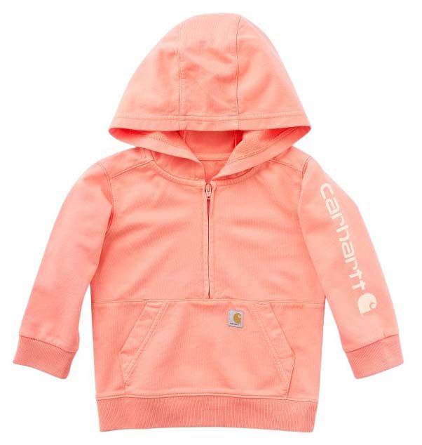 Carhartt Toddler Boys' Garment Dye 1/2-Zip Hoodie
