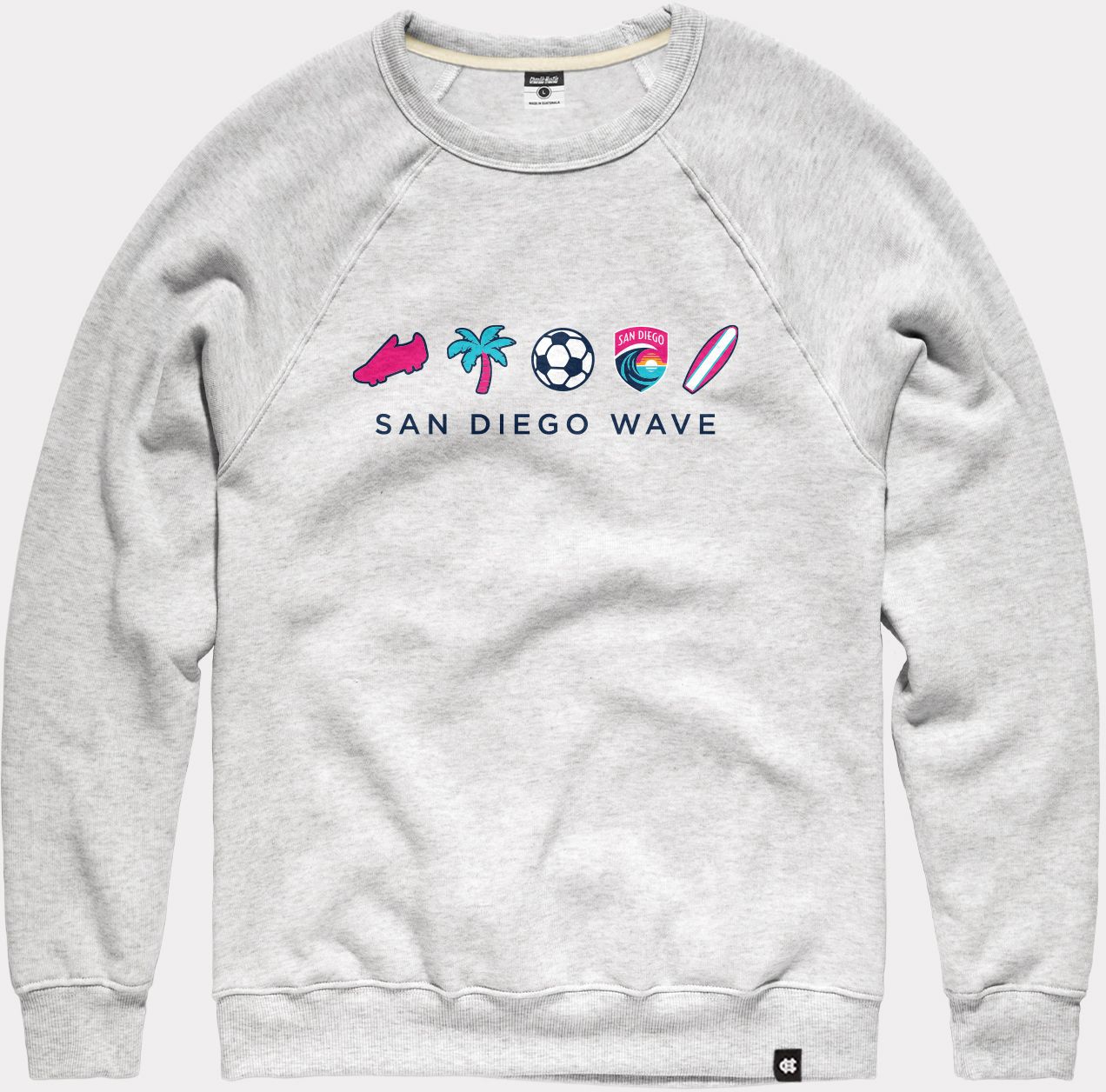 Charlie Hustle Adult San Diego Wave FC Micro City Hoodie