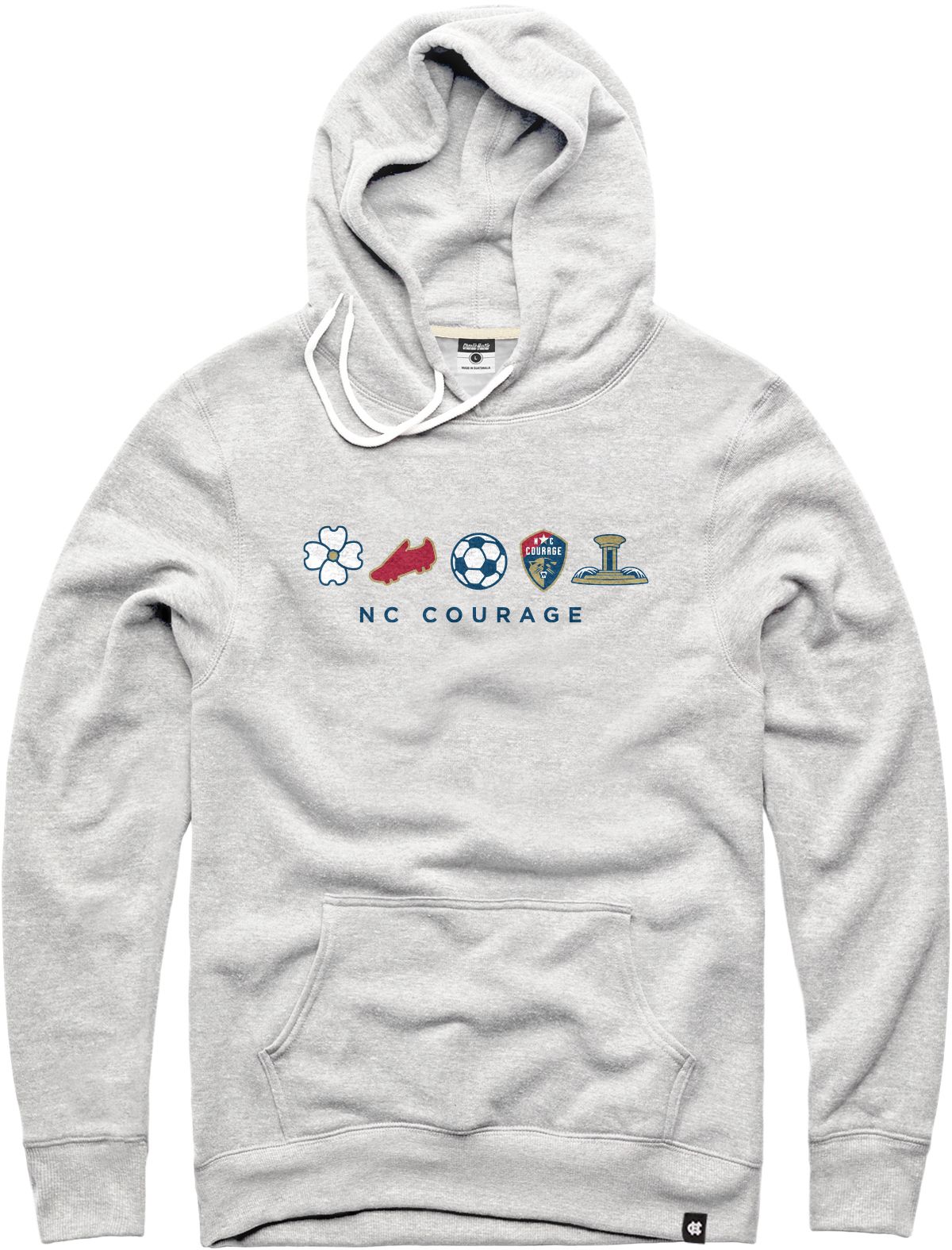 Charlie Hustle Adult North Carolina Courage Micro City Hoodie