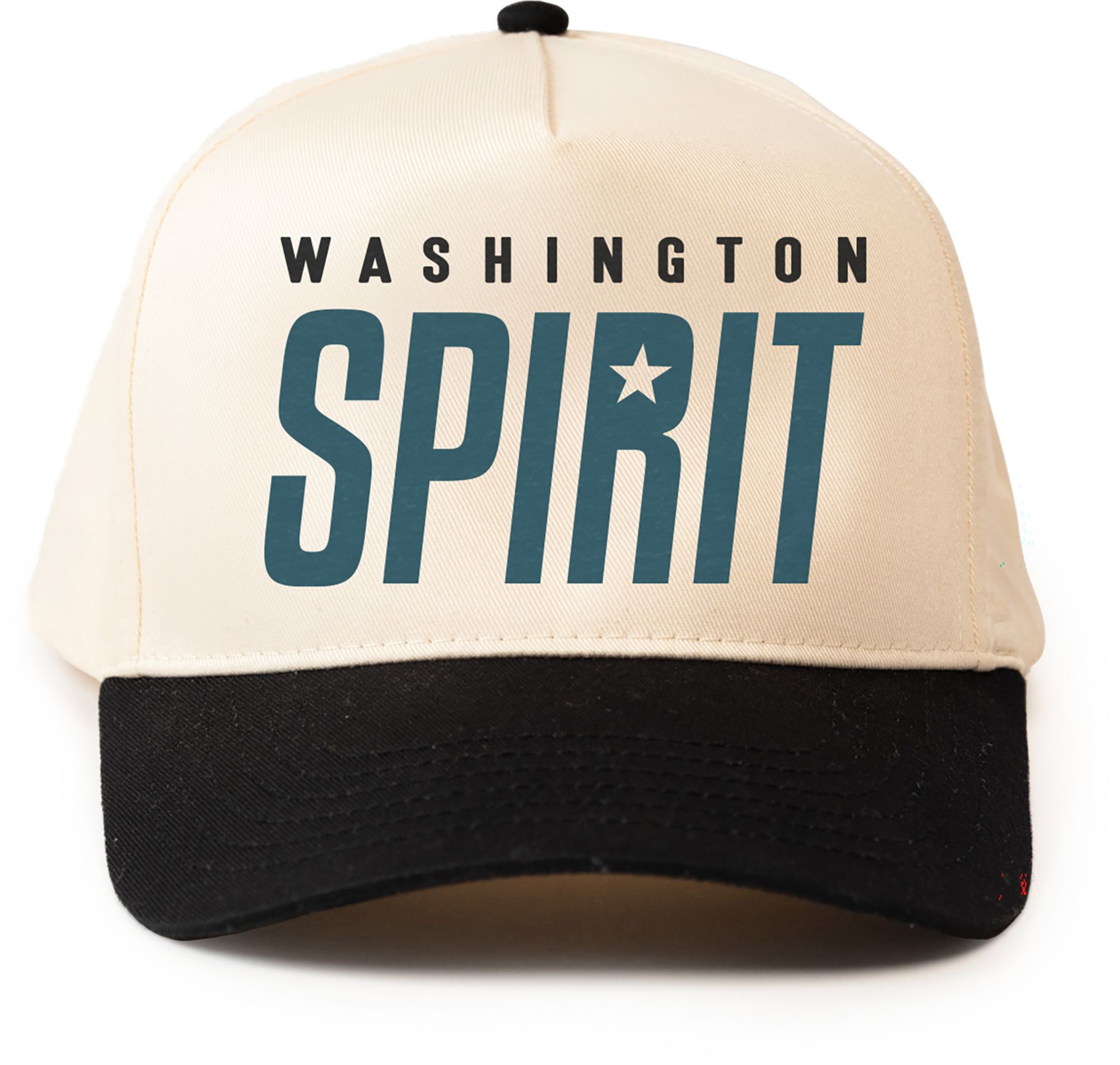 Charlie Hustle Adult Washington Spirit Off White Two Tone Adjustable Hat