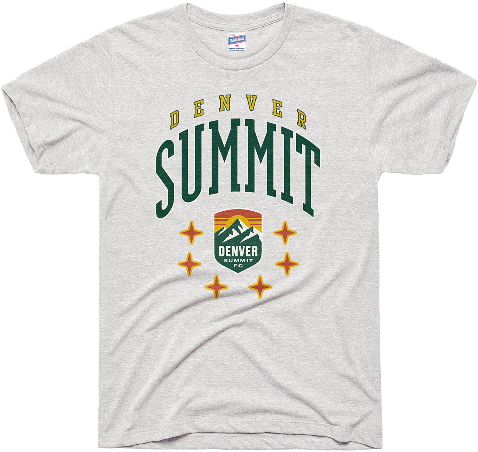 Charlie Hustle Adult Denver FC Grey Founders T-Shirt