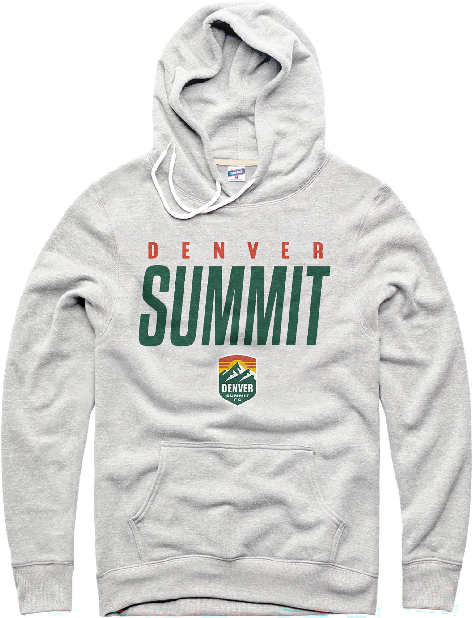 Charlie Hustle Adult Denver FC Grey Stacked Pullover Hoodie