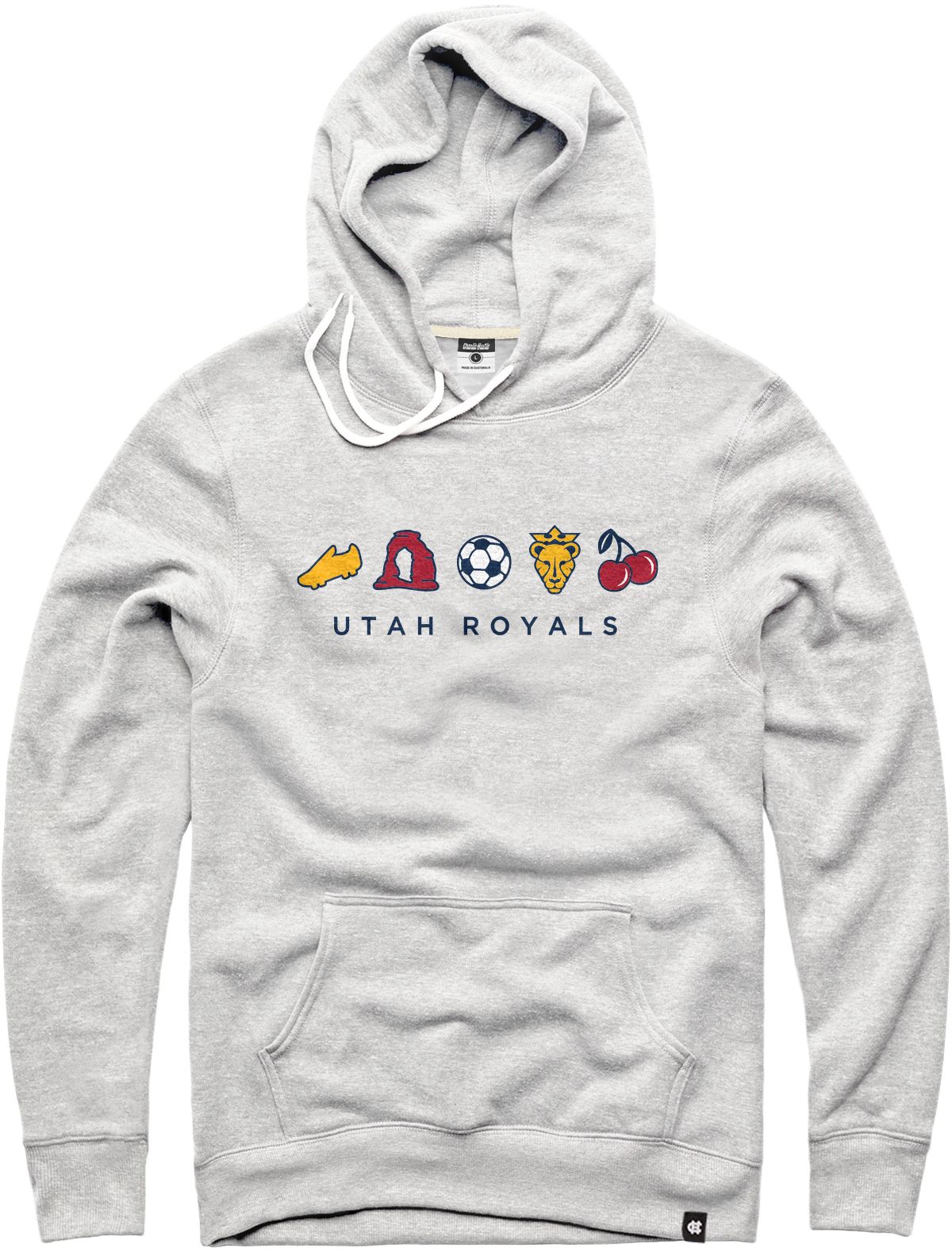 Charlie Hustle Adult Utah Royals FC Micro City Hoodie