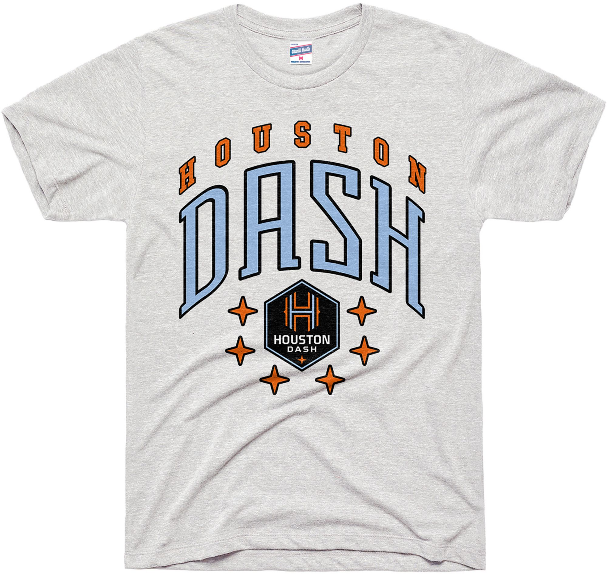 Charlie Hustle Adult Houston Dash Grey Founders T-Shirt