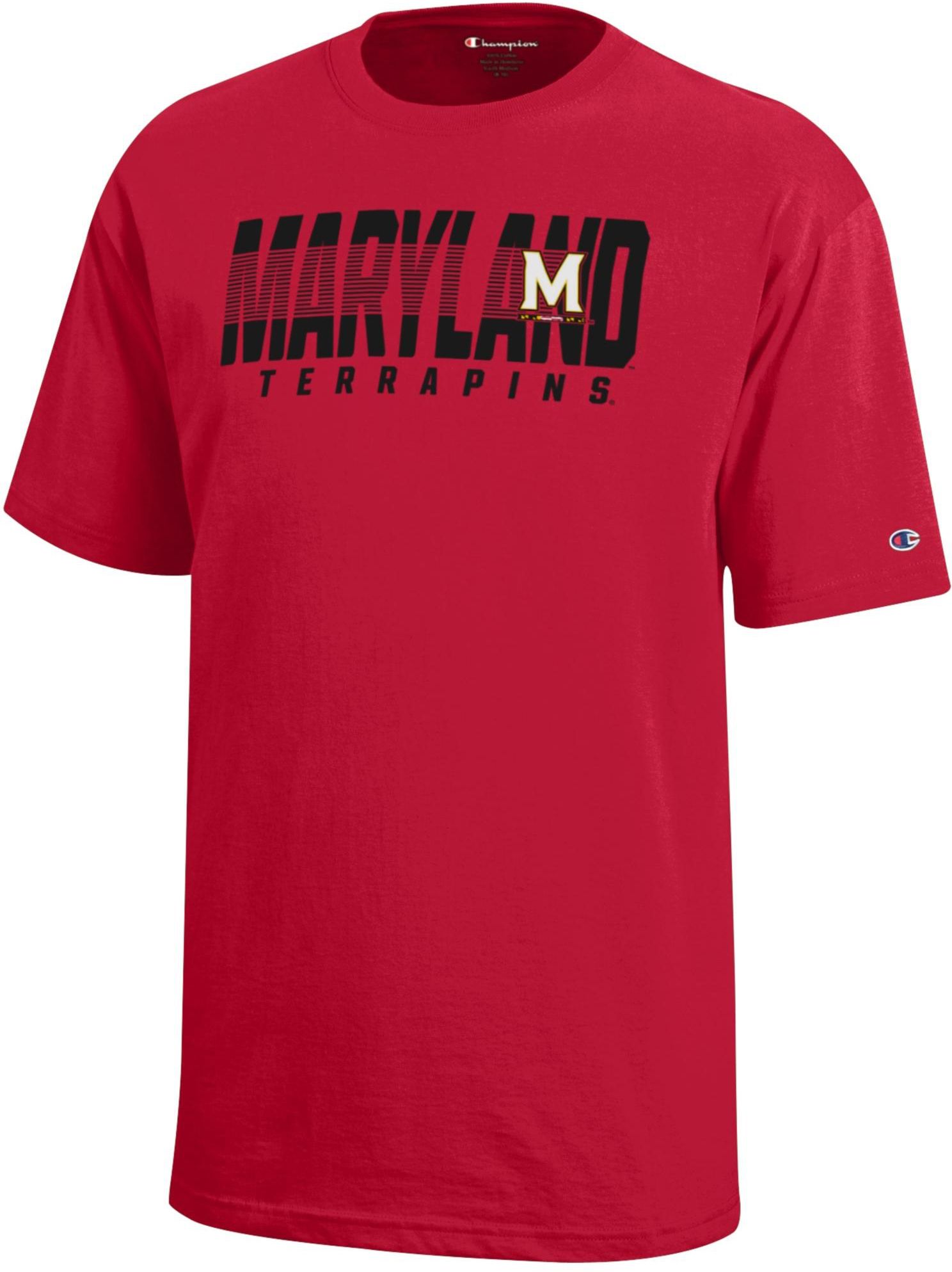 Champion Boys' Maryland Terrapins Scarlet T-Shirt