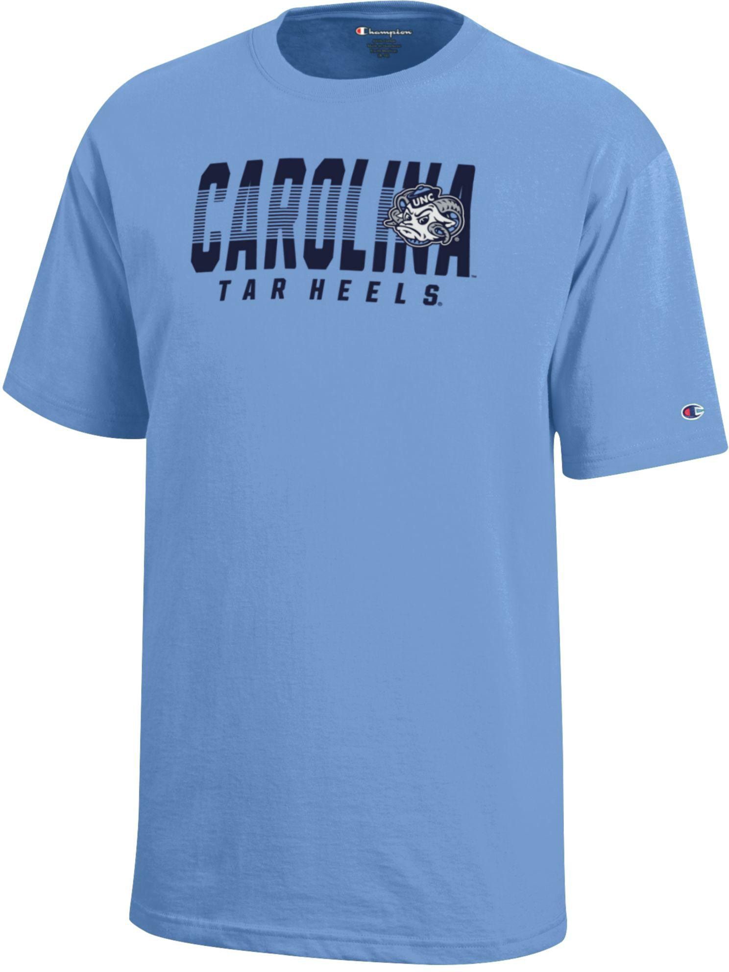 Champion Boys' North Carolina Tar Heels Light Blue Jersey T-Shirt