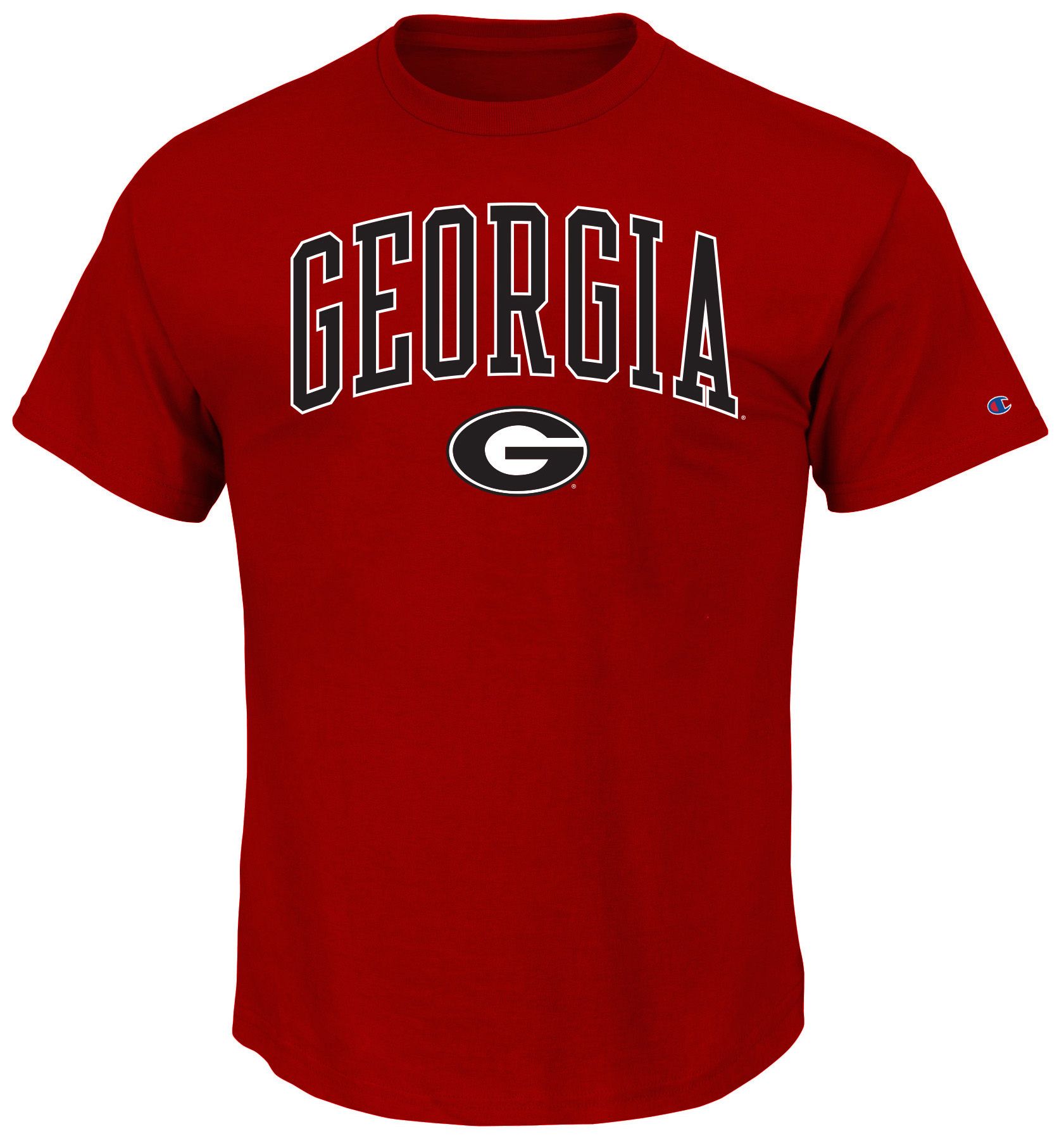 Champion Men's Big & Tall Georgia Bulldogs Red T-Shirt
