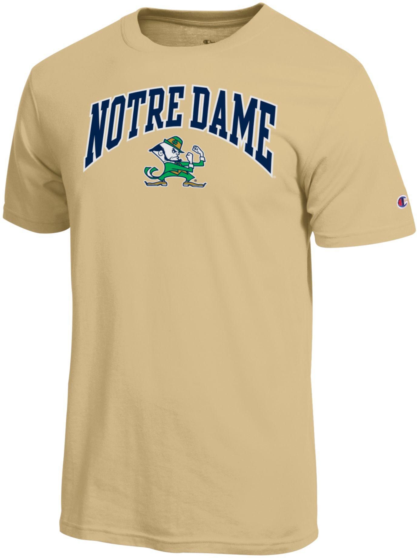 Champion Men's Notre Dame Fighting Irish Vegas Gold T-Shirt
