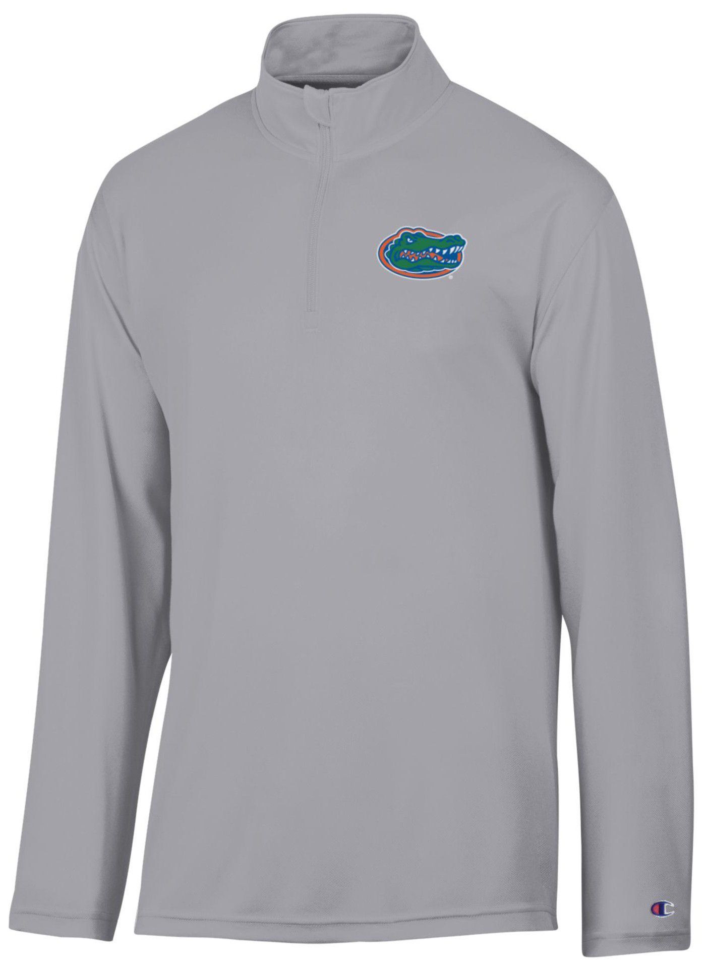Champion Men's Florida Gators Gray 1/4 Zip Jacket