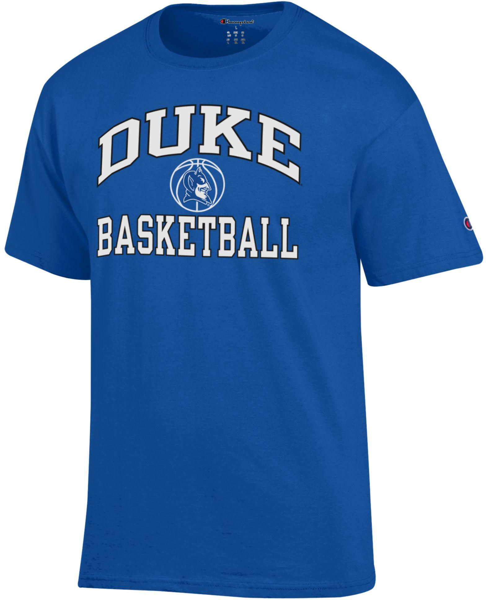 Champion Men's Duke Blue Devils Royal Basketball T-Shirt