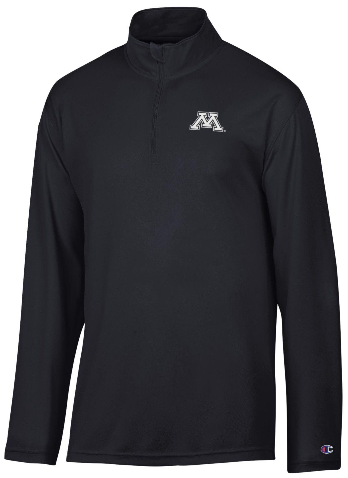 Champion Men's Minnesota Golden Gophers Black 1/4 Zip Jacket