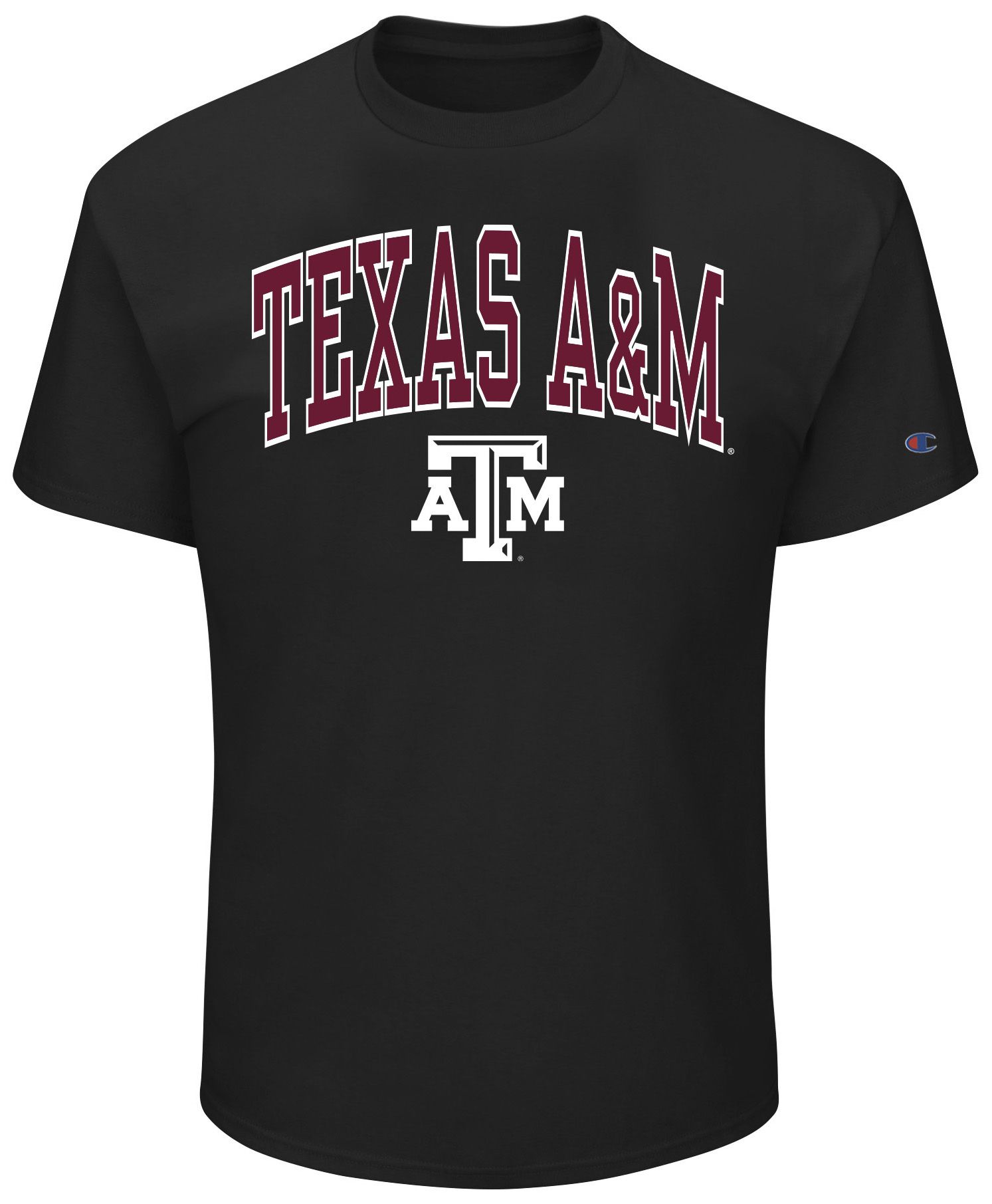 Champion Men's Big &amp; Tall Texas A&amp;M Aggies Black T-Shirt