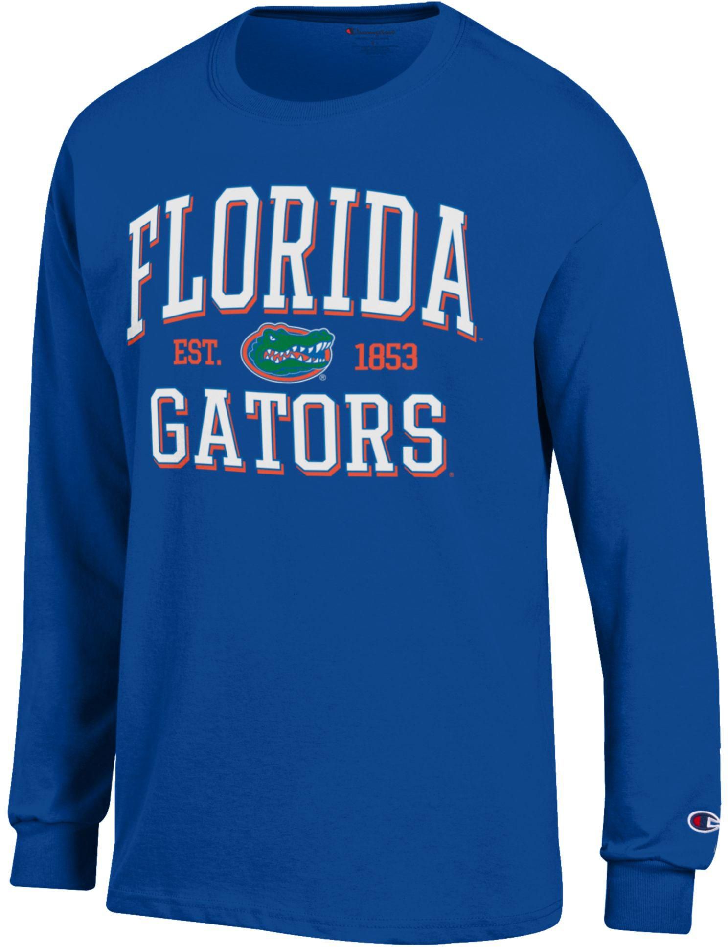 Champion Adult Florida Gators Jersey Long Sleeve Shirt