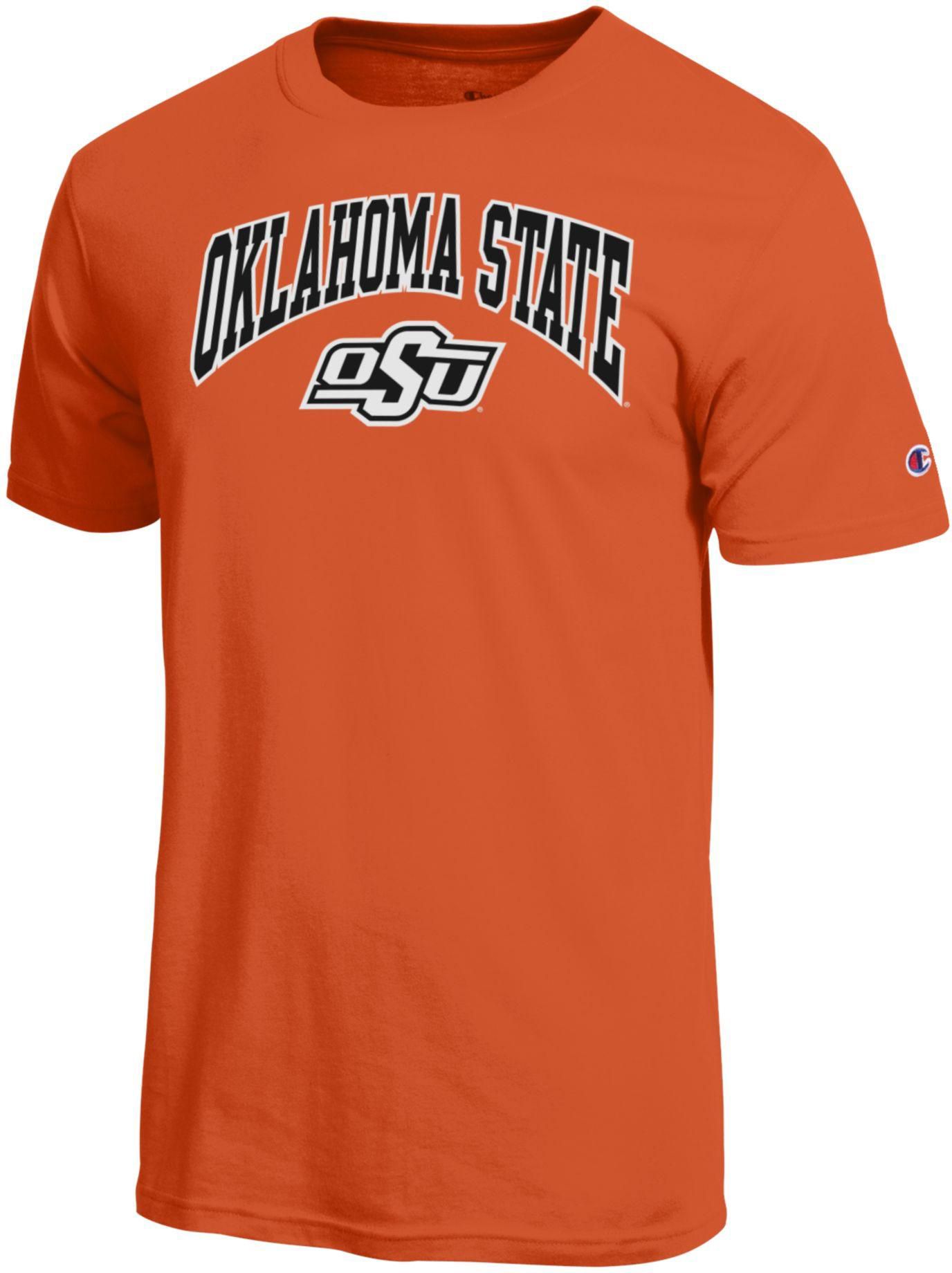 Champion Men's Oklahoma State Cowboys Orange T-Shirt, XXL