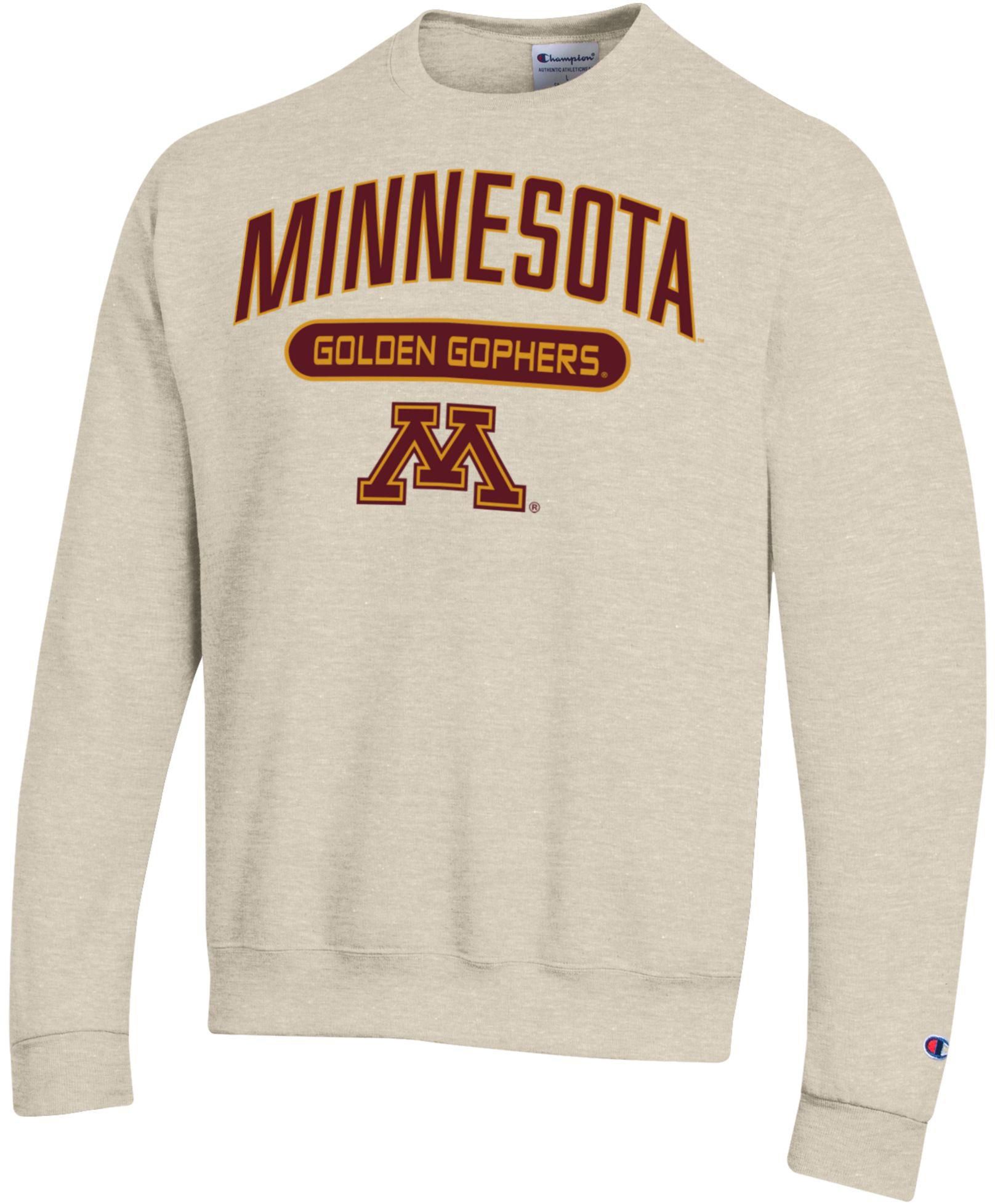 Champion Adult Minnesota Golden Gophers Eco Powerblend Crewneck Sweatshirt