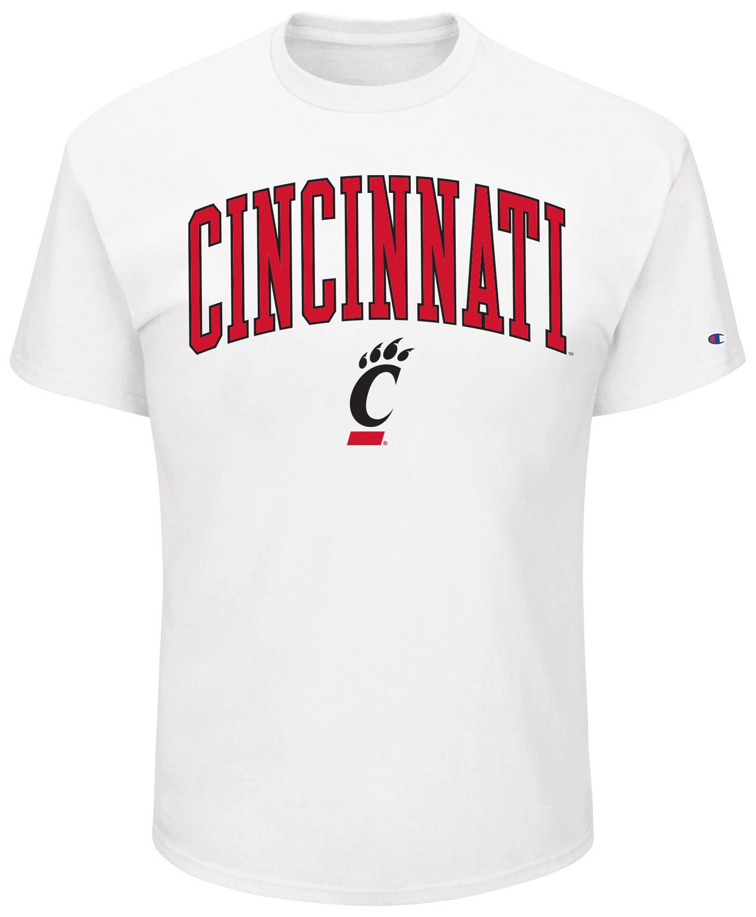 Champion Men's Big &amp; Tall Cincinnati Bearcats White T-Shirt