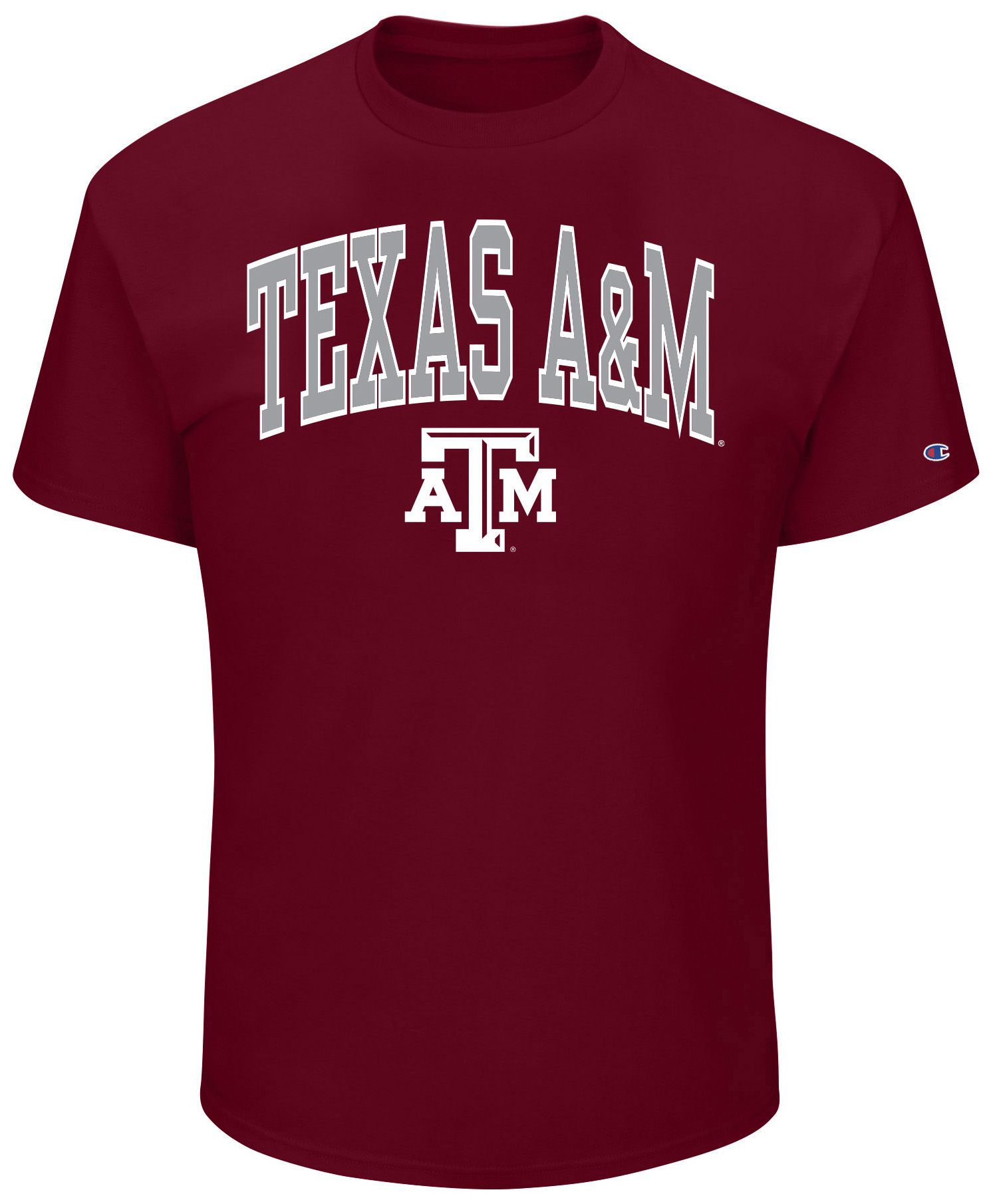 Champion Men's Big &amp; Tall Texas A&amp;M Aggies Dark Maroon T-Shirt