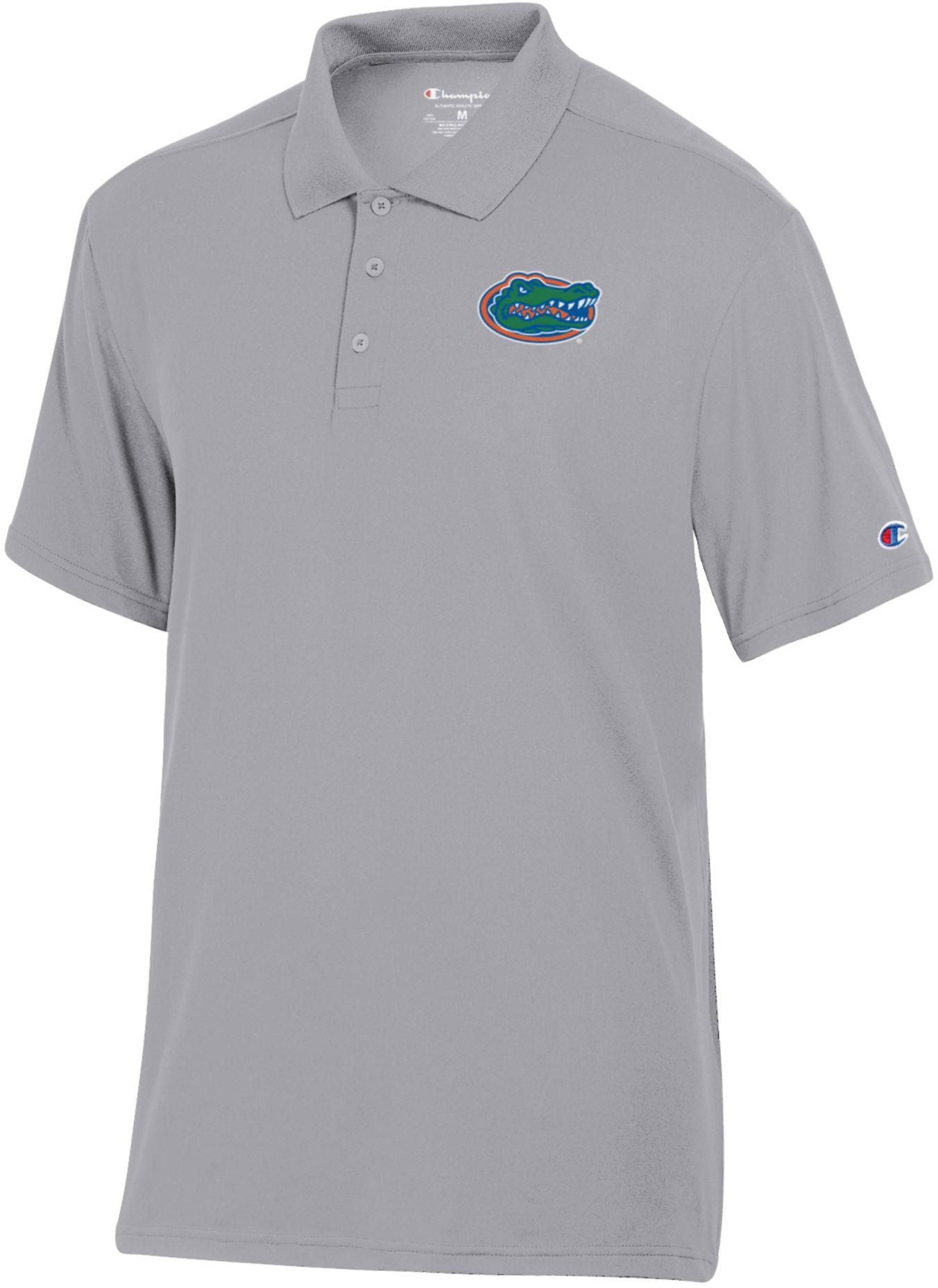 Champion Men's Florida Gators Gray Polo