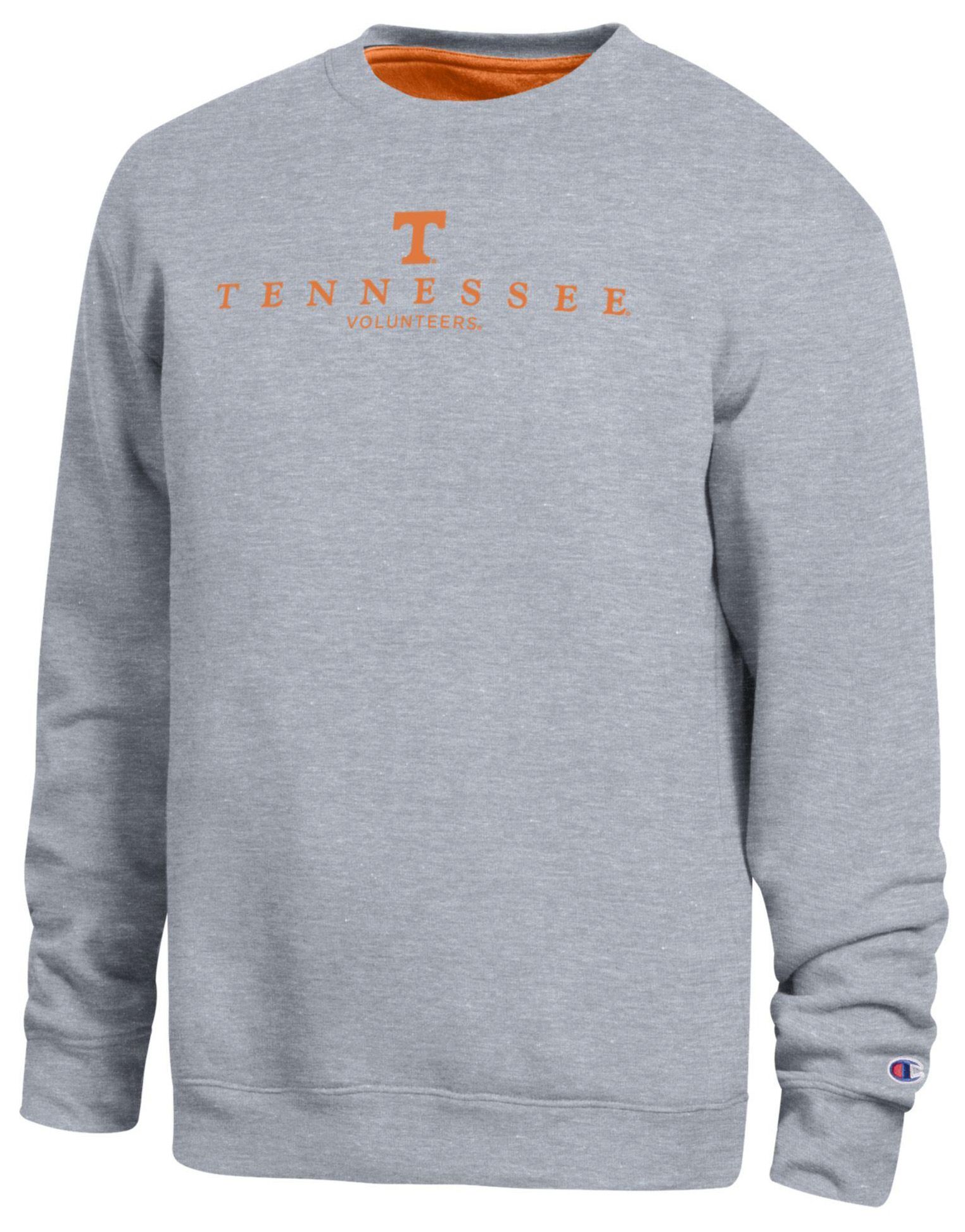 Champion Men's Tennessee Volunteers Oxford Contrast Crewneck Sweatshirt