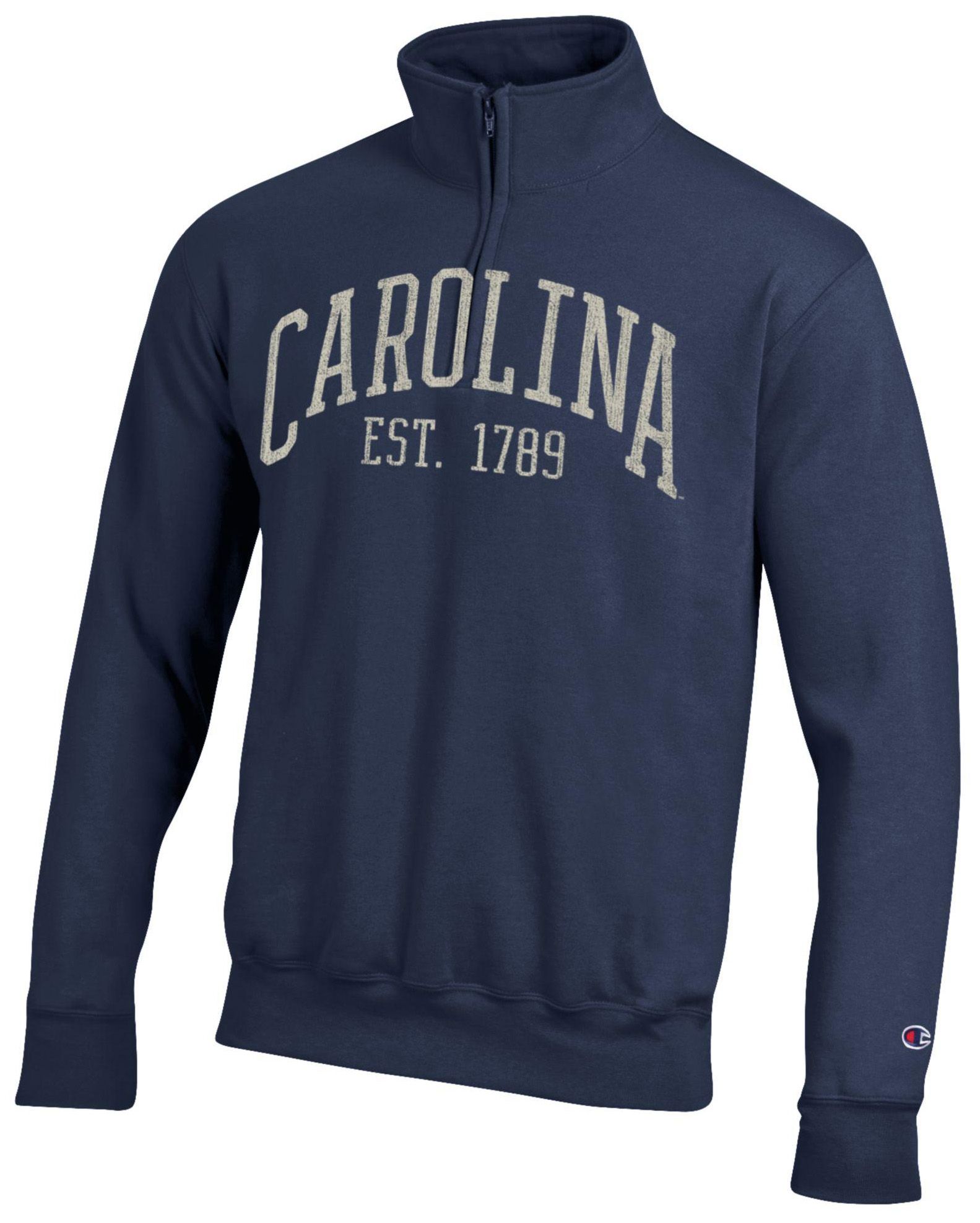 Champion Men's North Carolina Tar Heels Powerblend 1/4 Zip