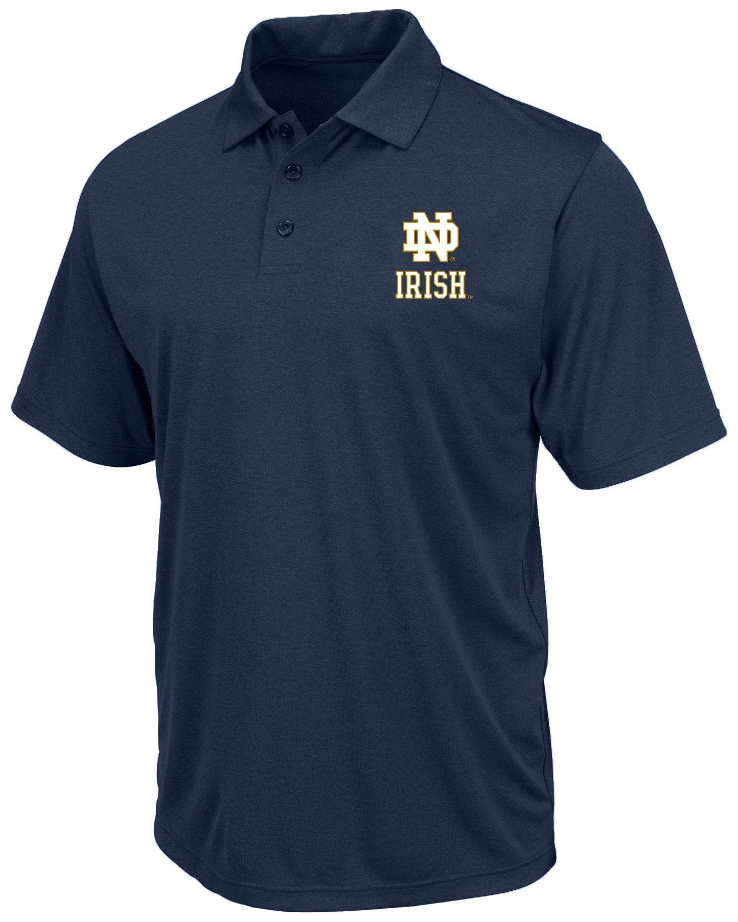 Champion Men's Notre Dame Fighting Irish Navy Big and Tall Polo