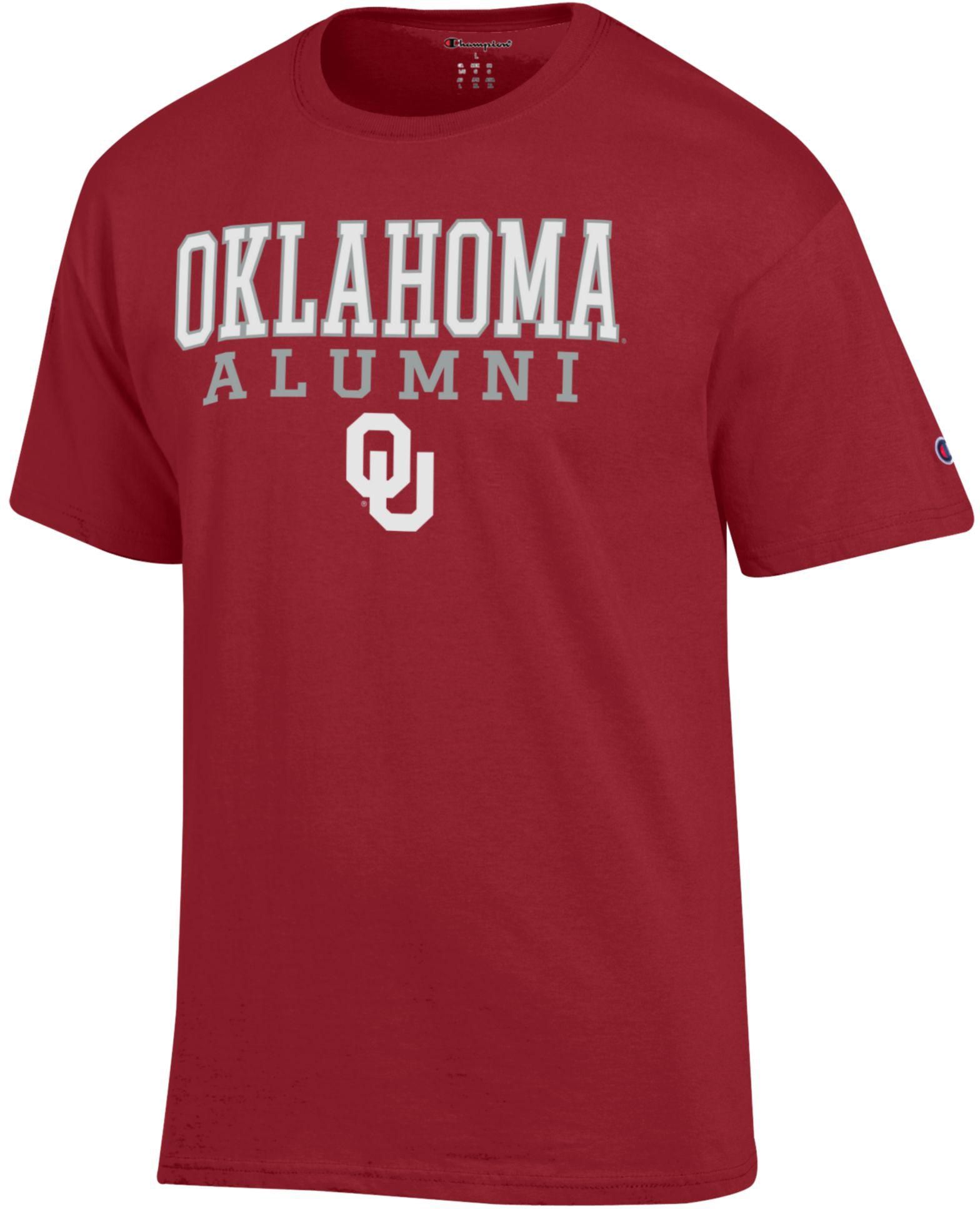 Champion Adult Oklahoma Sooners Jersey Alumni T-Shirt