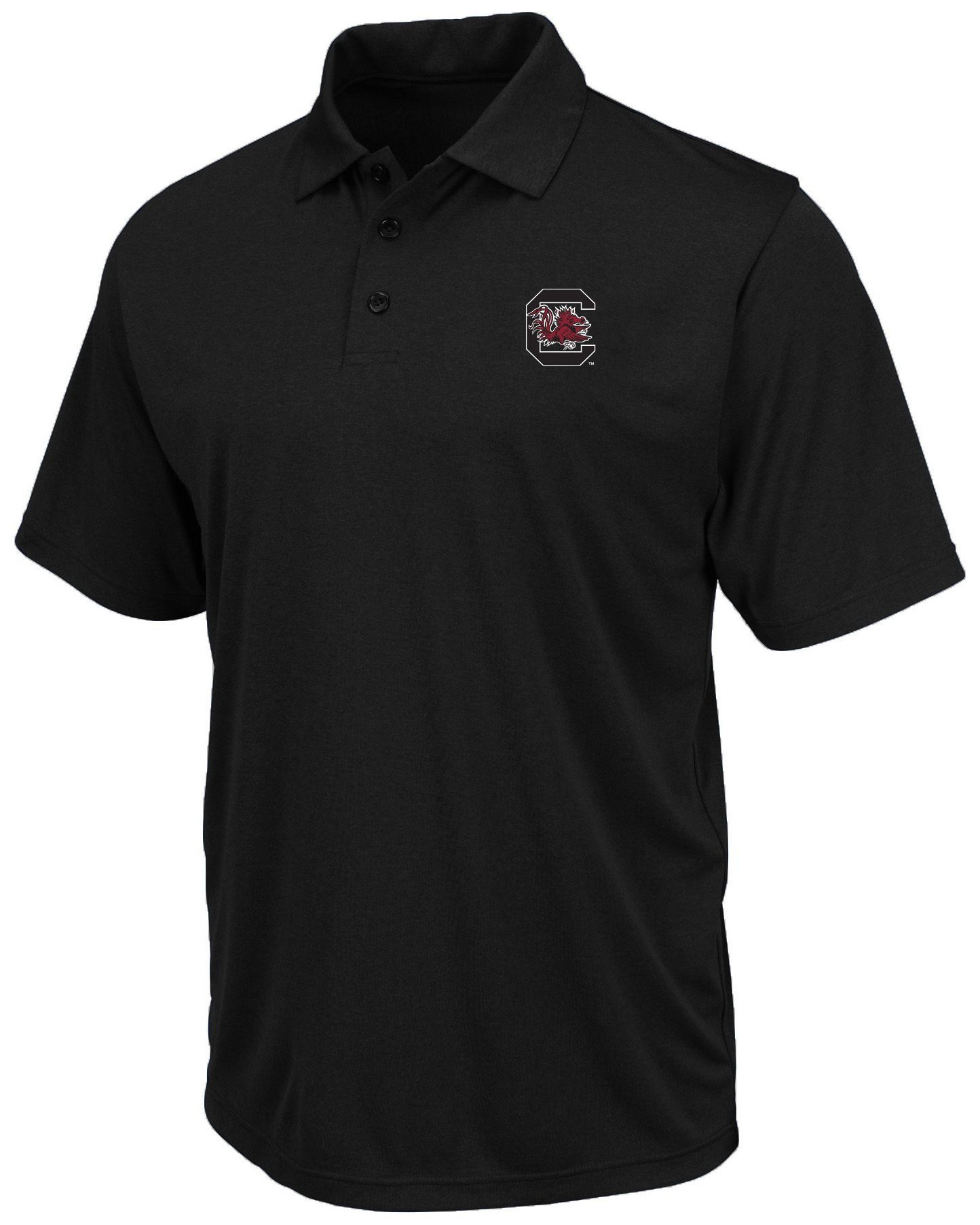 Champion Men's South Carolina Gamecocks Black Big and Tall Polo